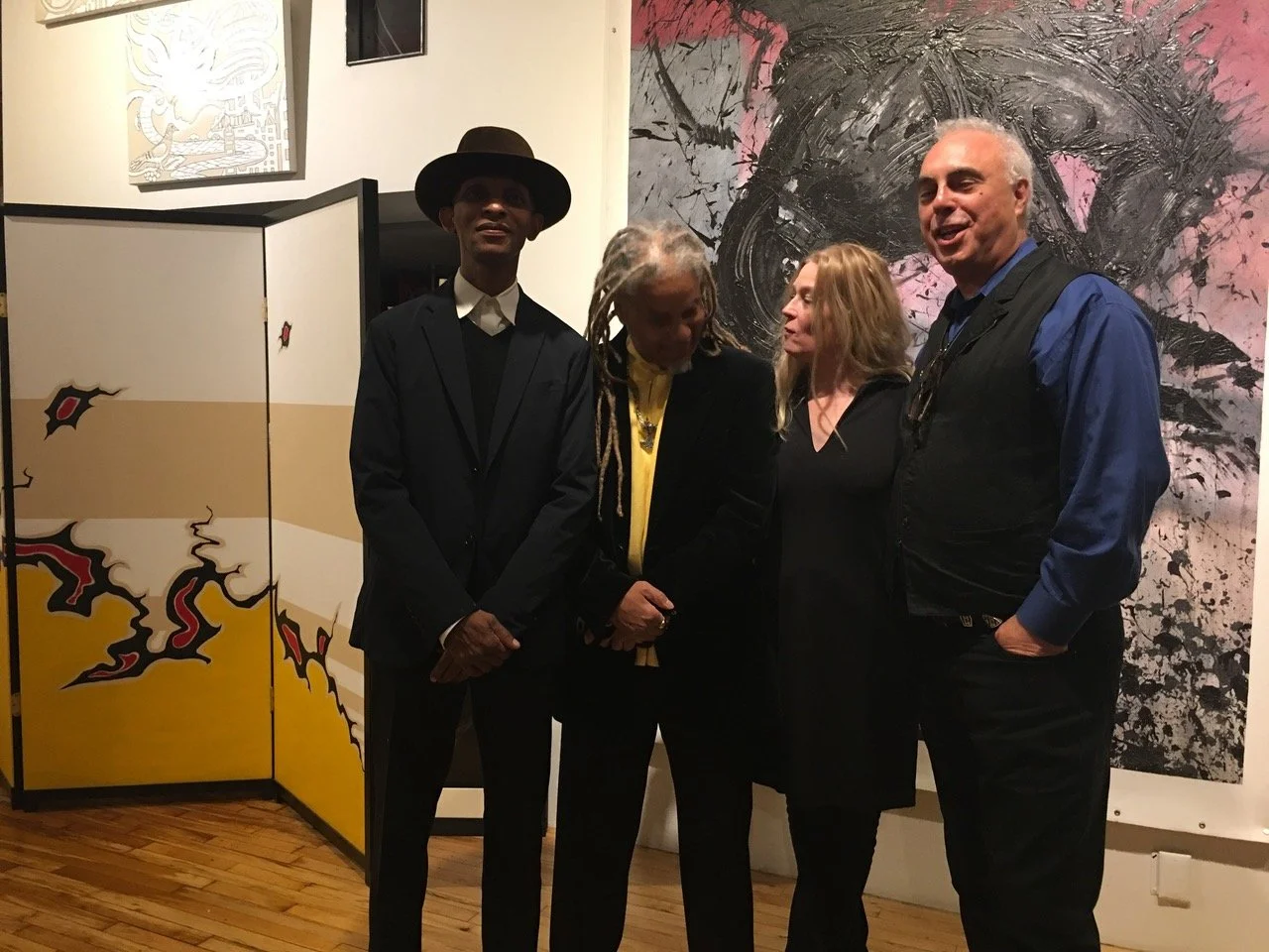 Portico, gallery, NYC