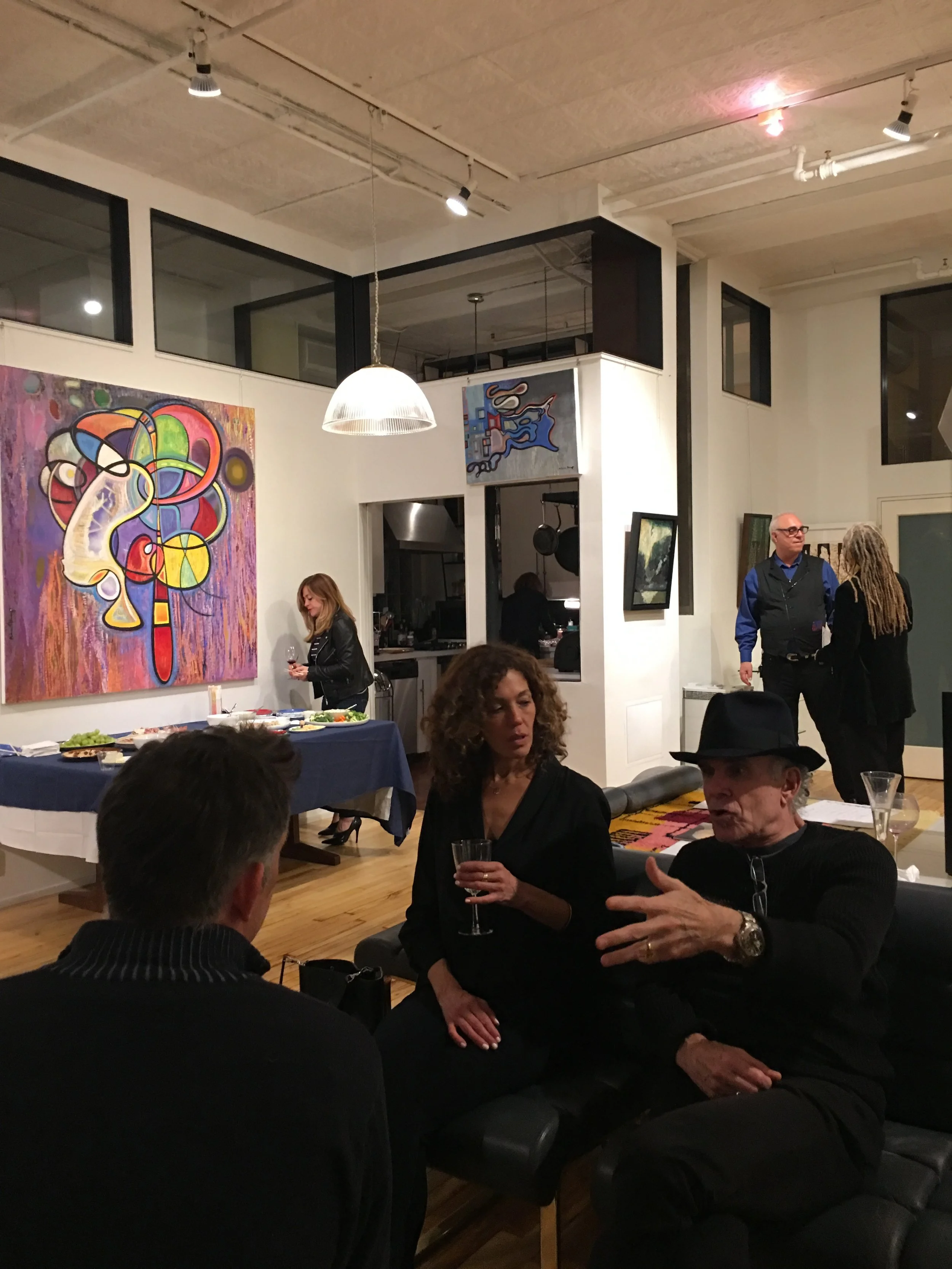 Portico, gallery, NYC