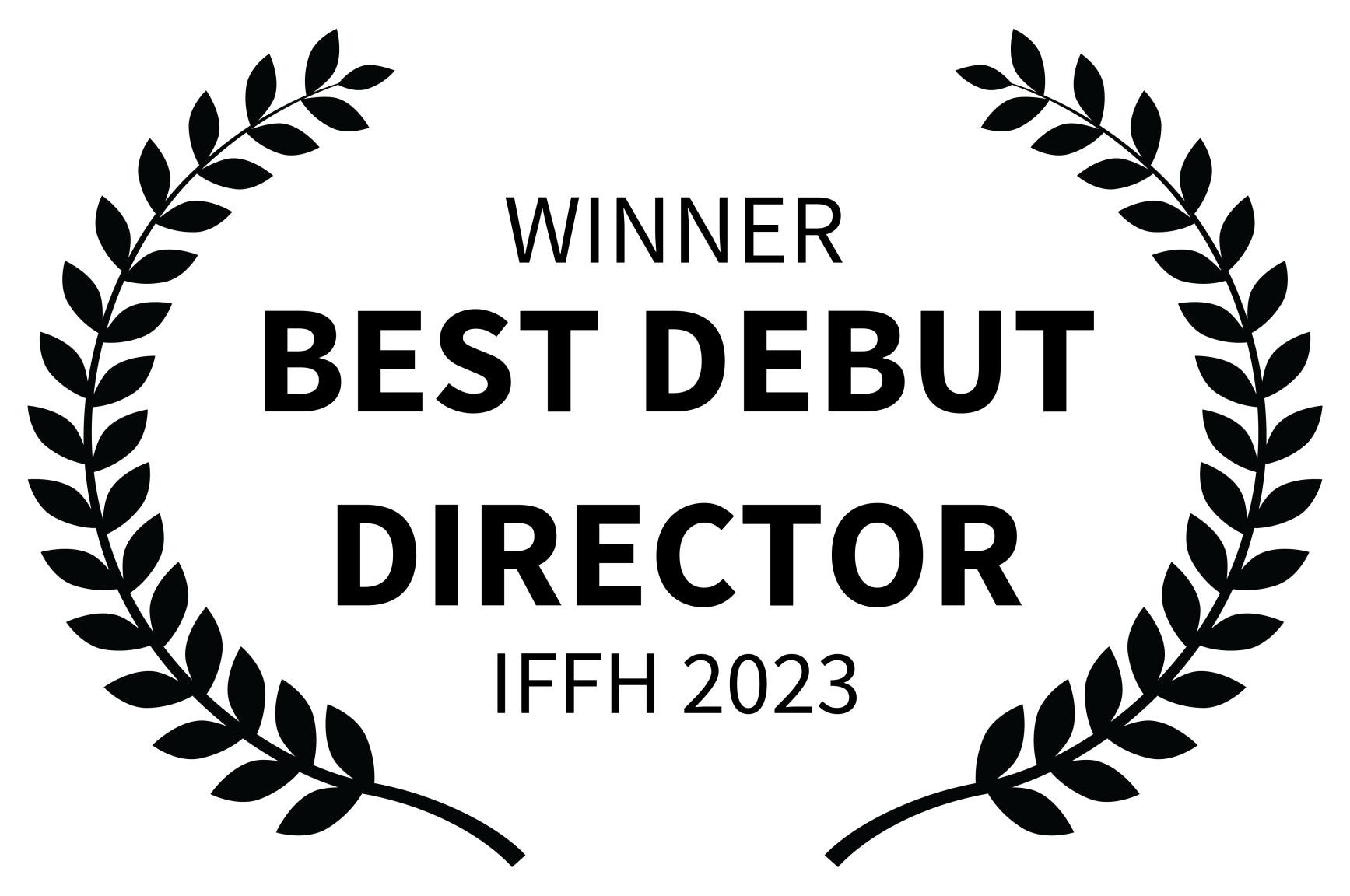 WINNER - BEST DEBUT DIRECTOR - IFFH 2023.png