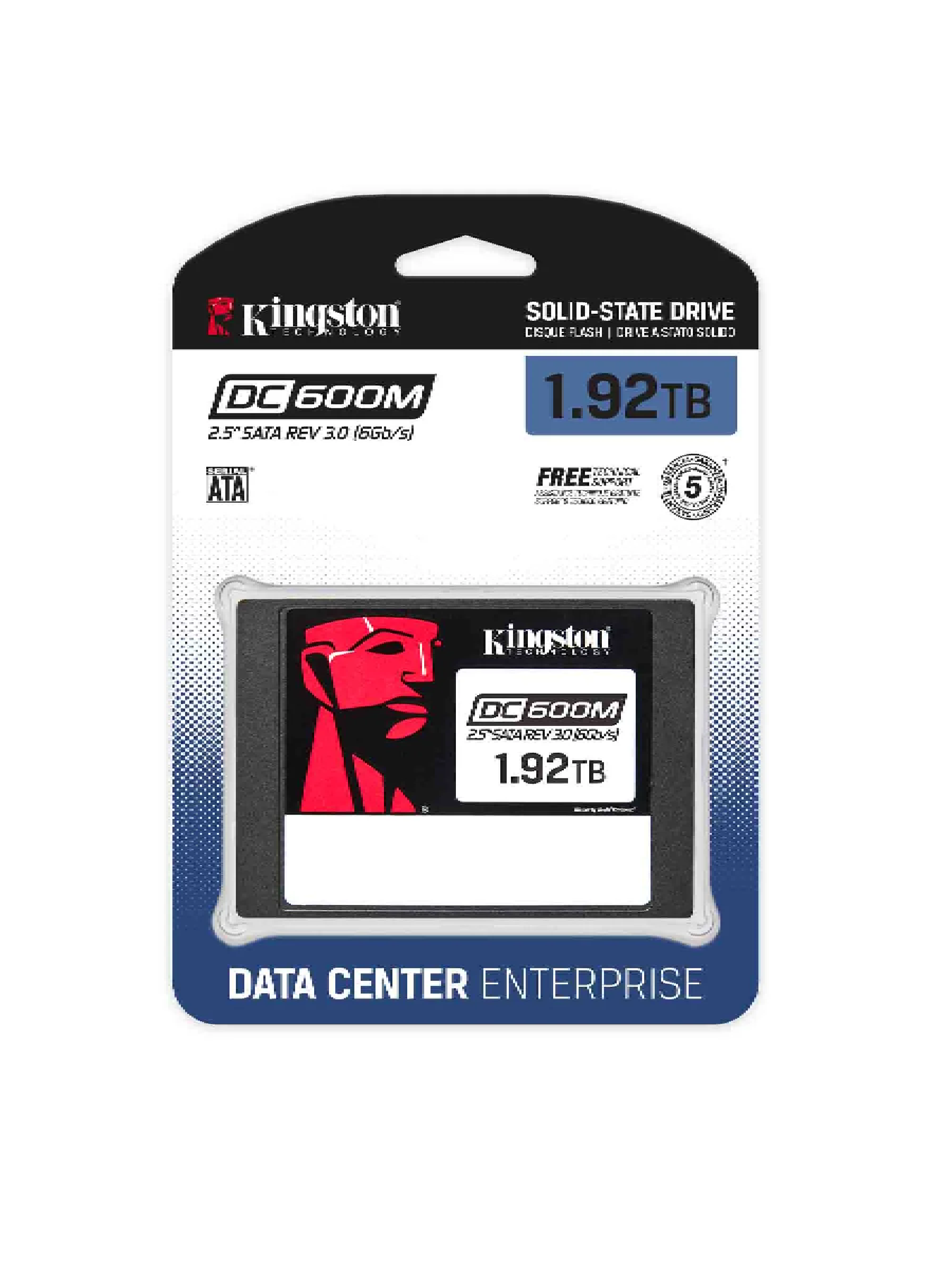 KINGSTON 1920GB SSD DC600M 2.5"