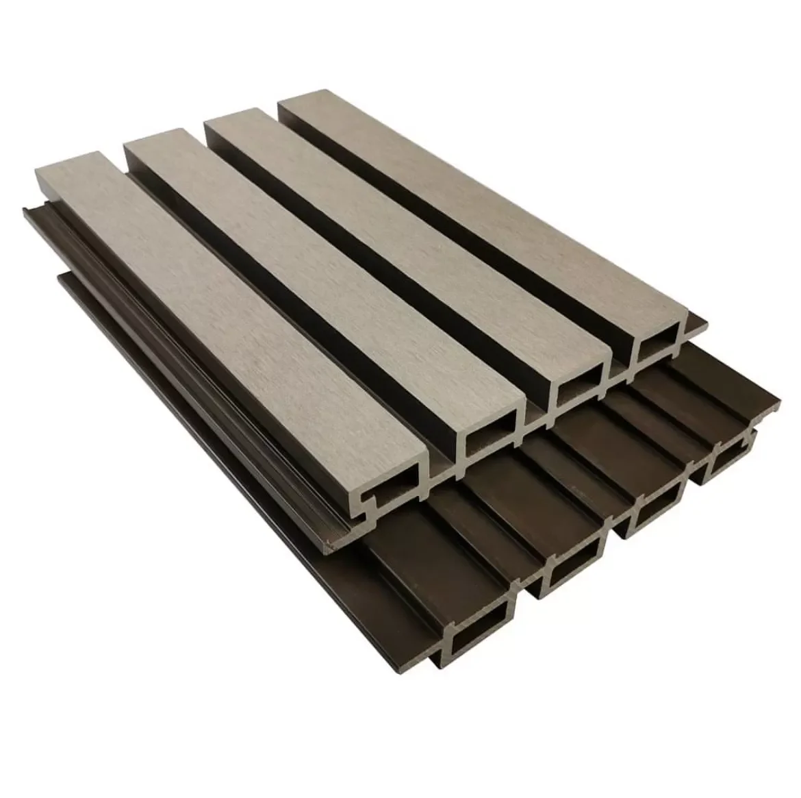 Stylish WPC Tongue and Groove Fence