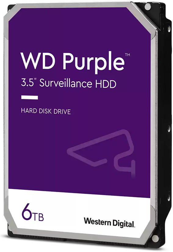 6TB WD64PURZ WD PURPLE 5640 RPM 128MB SATA