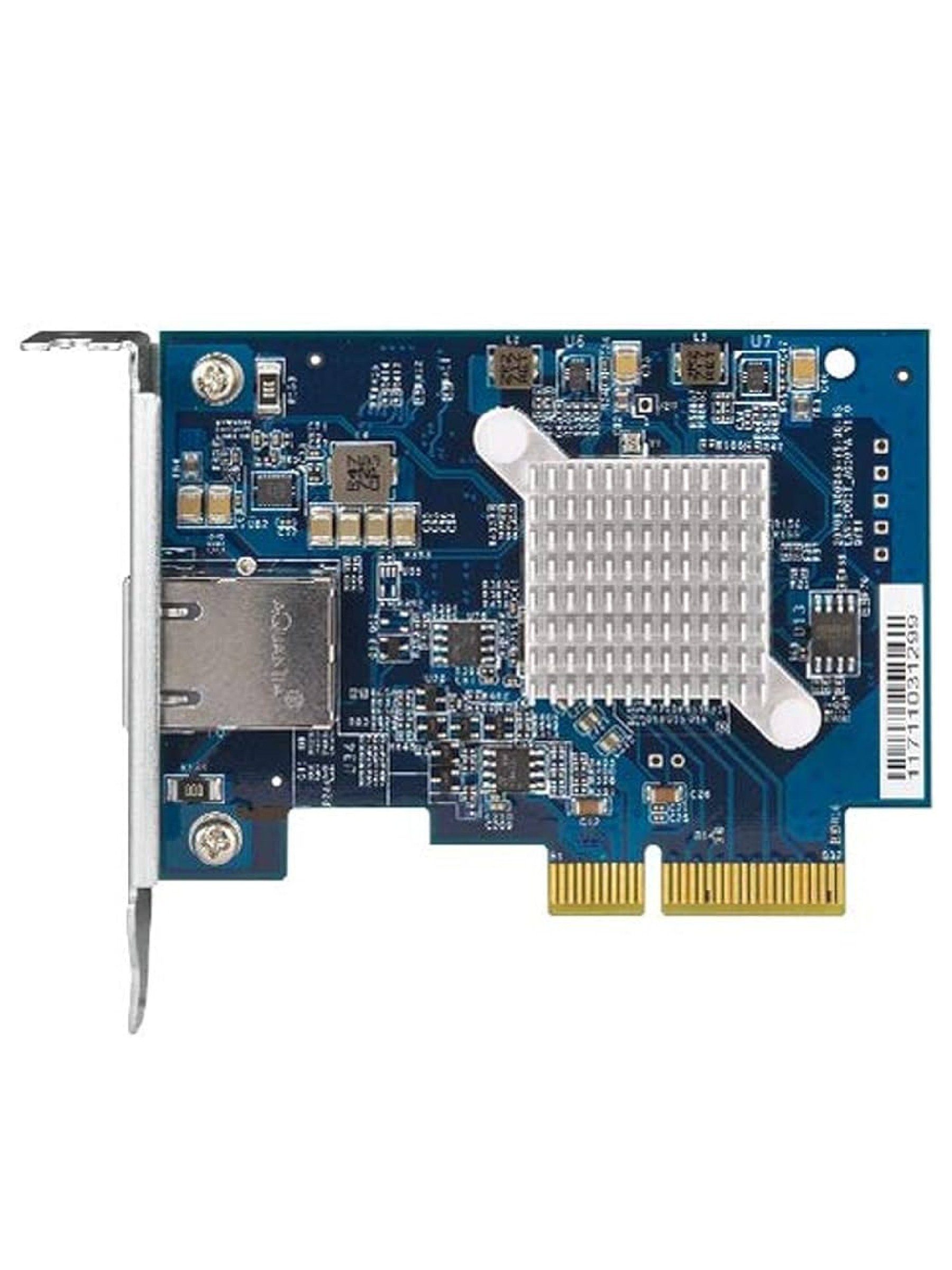 QNAP LAN CARD QXG-10G1T Single-port (10Gbase-T) 10GbE network expansion card, PCIe Gen3 x4, Warranty2 Years