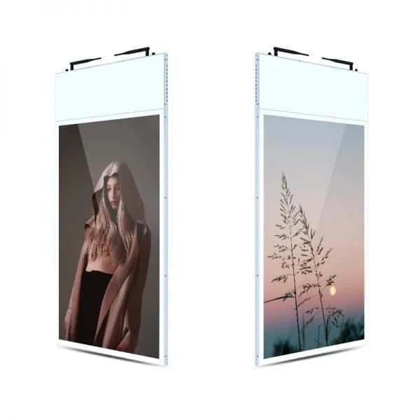 49 Inch Double-sided hanging LCD Display