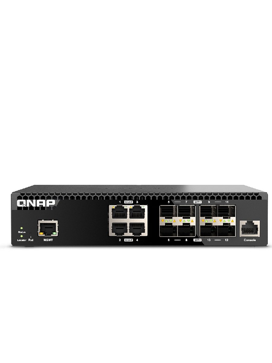 QNAP 8 PORT 10GBE SFP+ AND 4 PORTS 10GBE RJ4