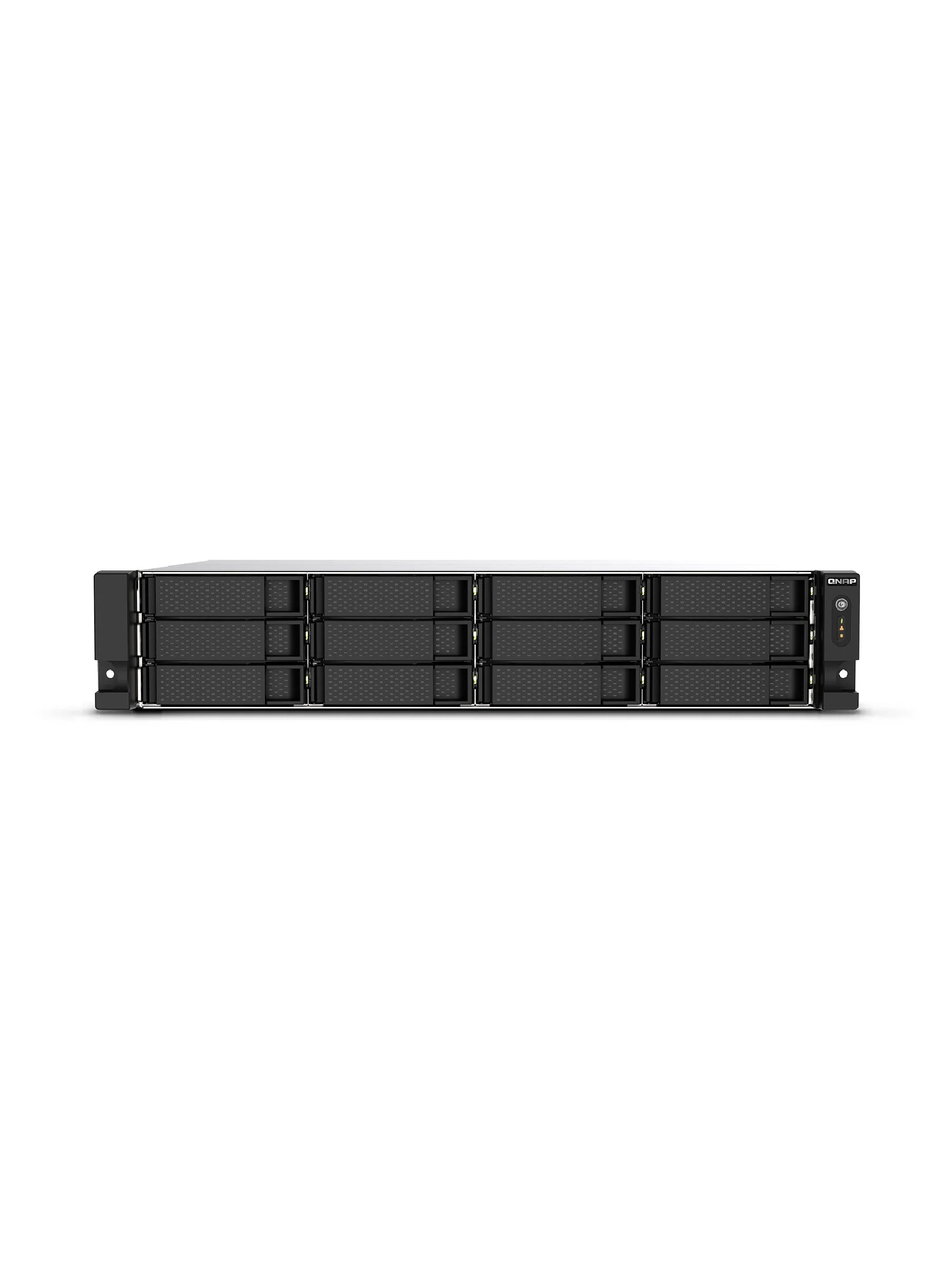 QNAP TS-1273AU-RP-8G 12-bay rackmount NAS, AMD Ryzen V1000 series