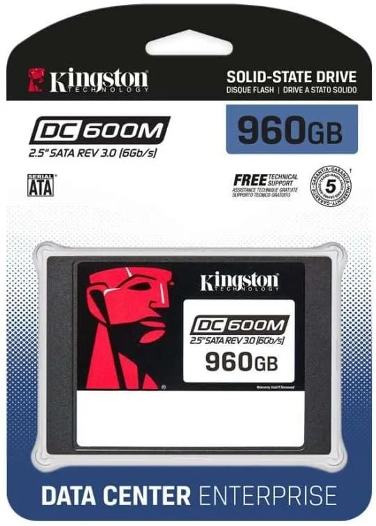 SSD KINGSTON 960GB DC600M 2.5"