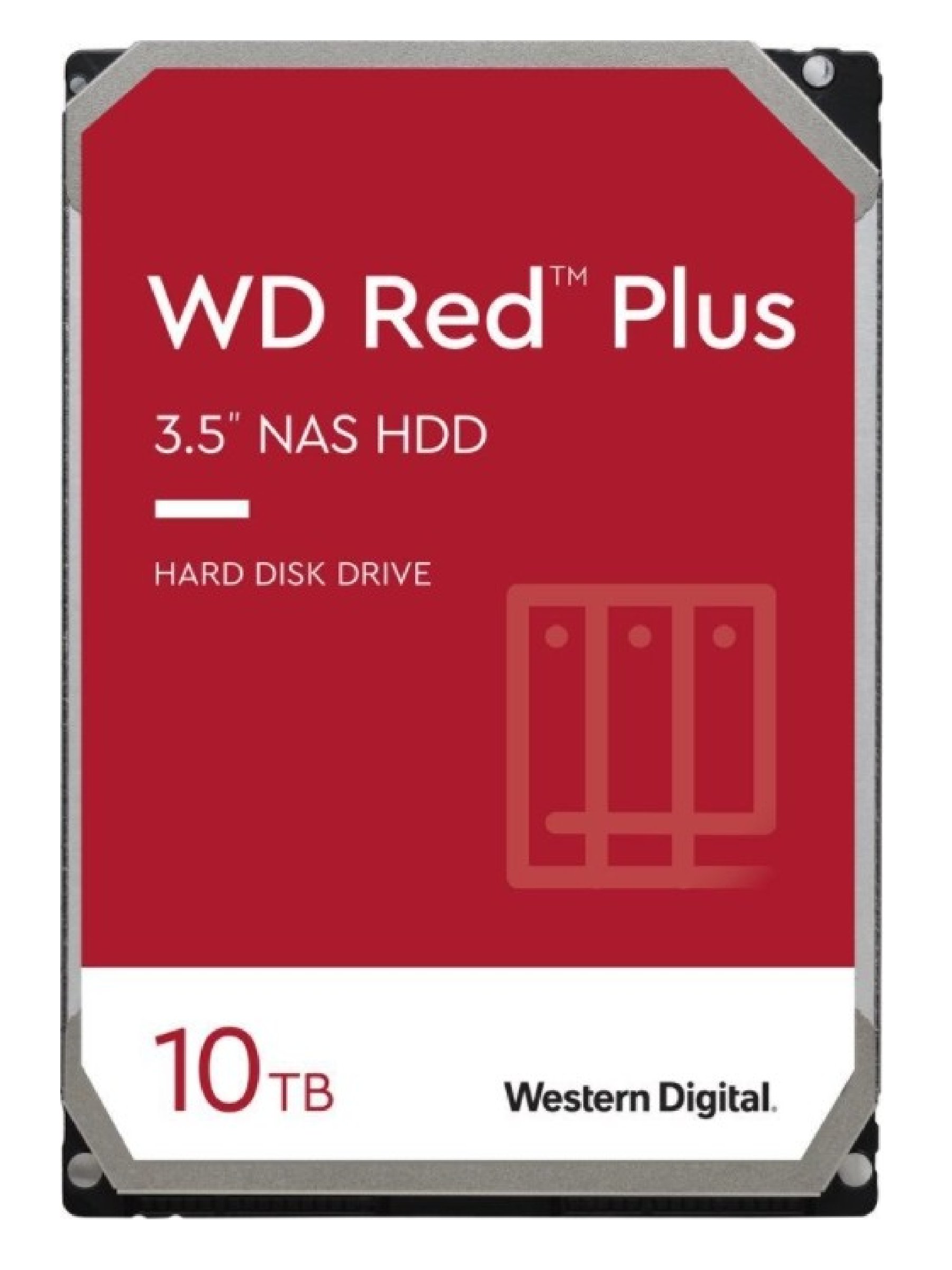 10TB WD101EFBX WD-68B0AN0 10TB HDD RED PLUS NAS 3.5