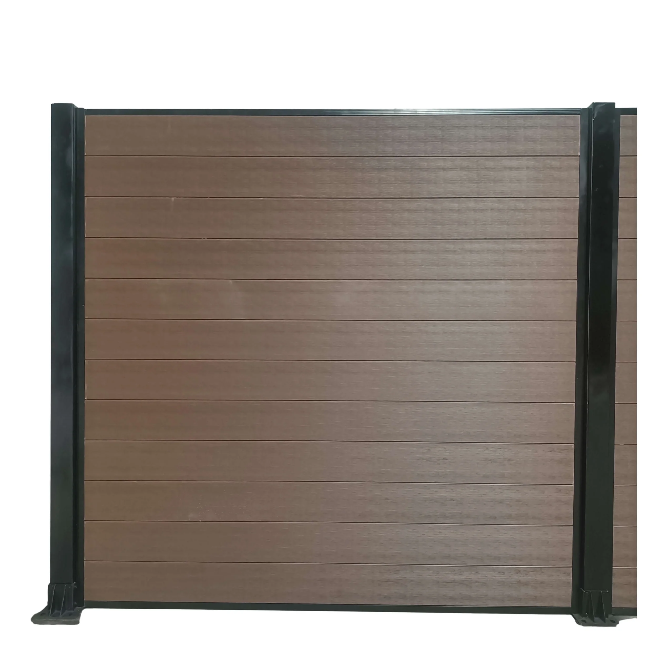 Modern Landscaping WPC Fencing with 3D Embossing Design