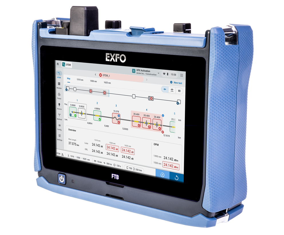 FTB Lite 700 Series - connected OTDRs