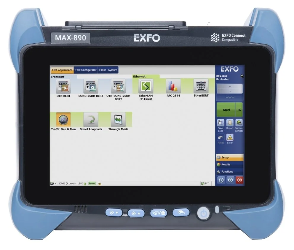 MAX-890 - Ethernet and transport testing up to 100G