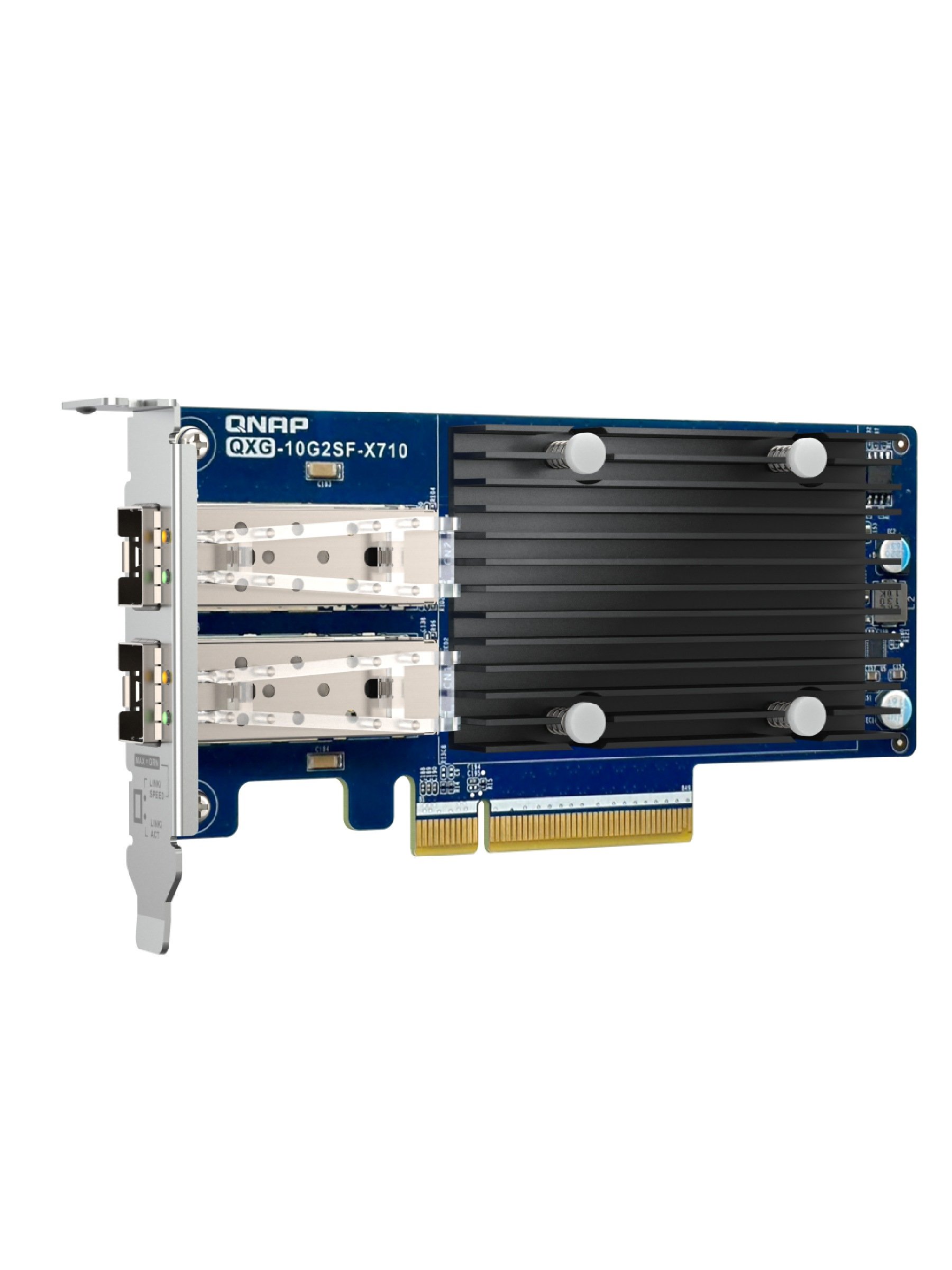 QNAP NETWORK CARD QXG-10G2SF-X710 Dual-port SFP+ 10GbE network