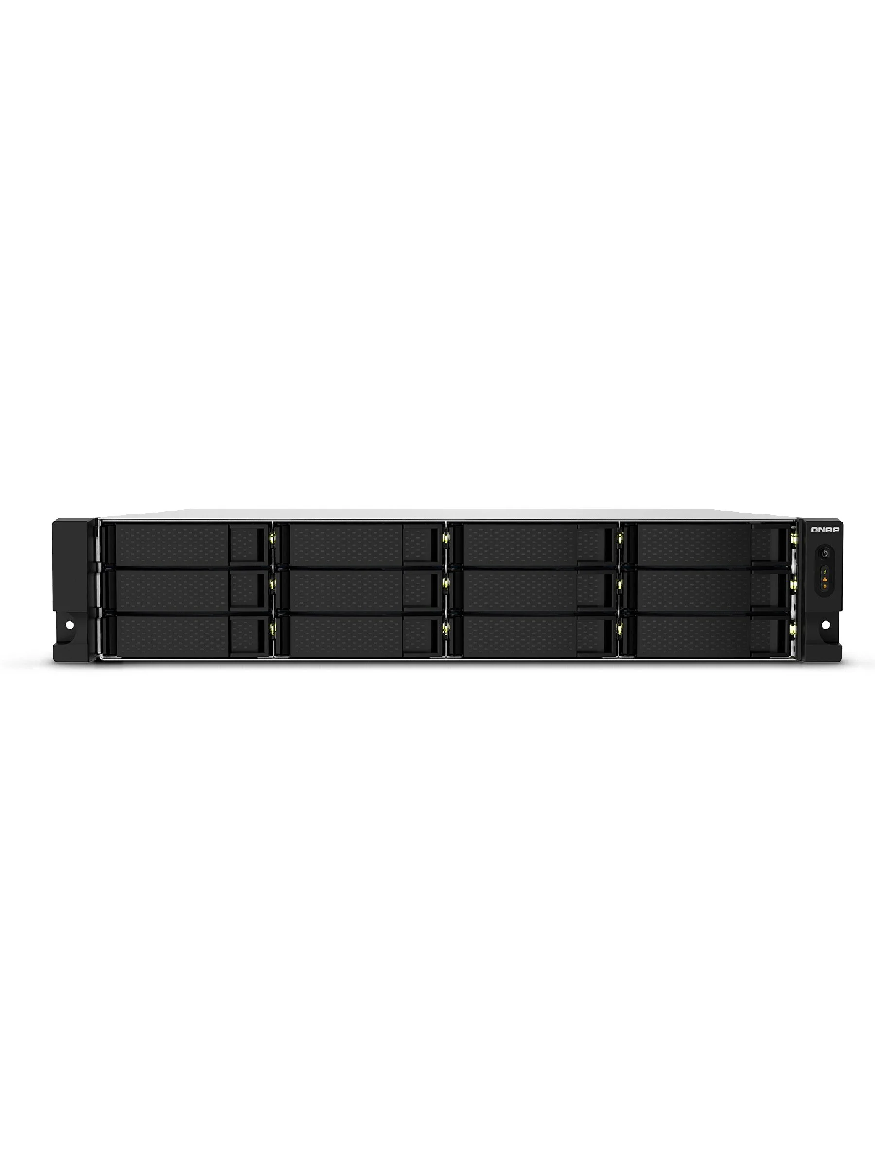 QNAP TS-1232PXU-RP-4G 12-Bay AL324 quad-core 1.7 GHz rackmount NAS with 250W Warranty --3 Years