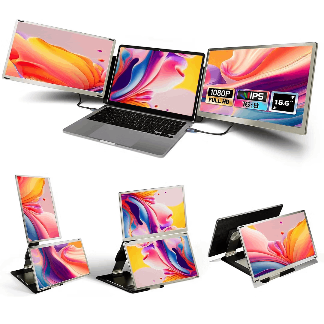Triple Screen Laptop Screen Extender