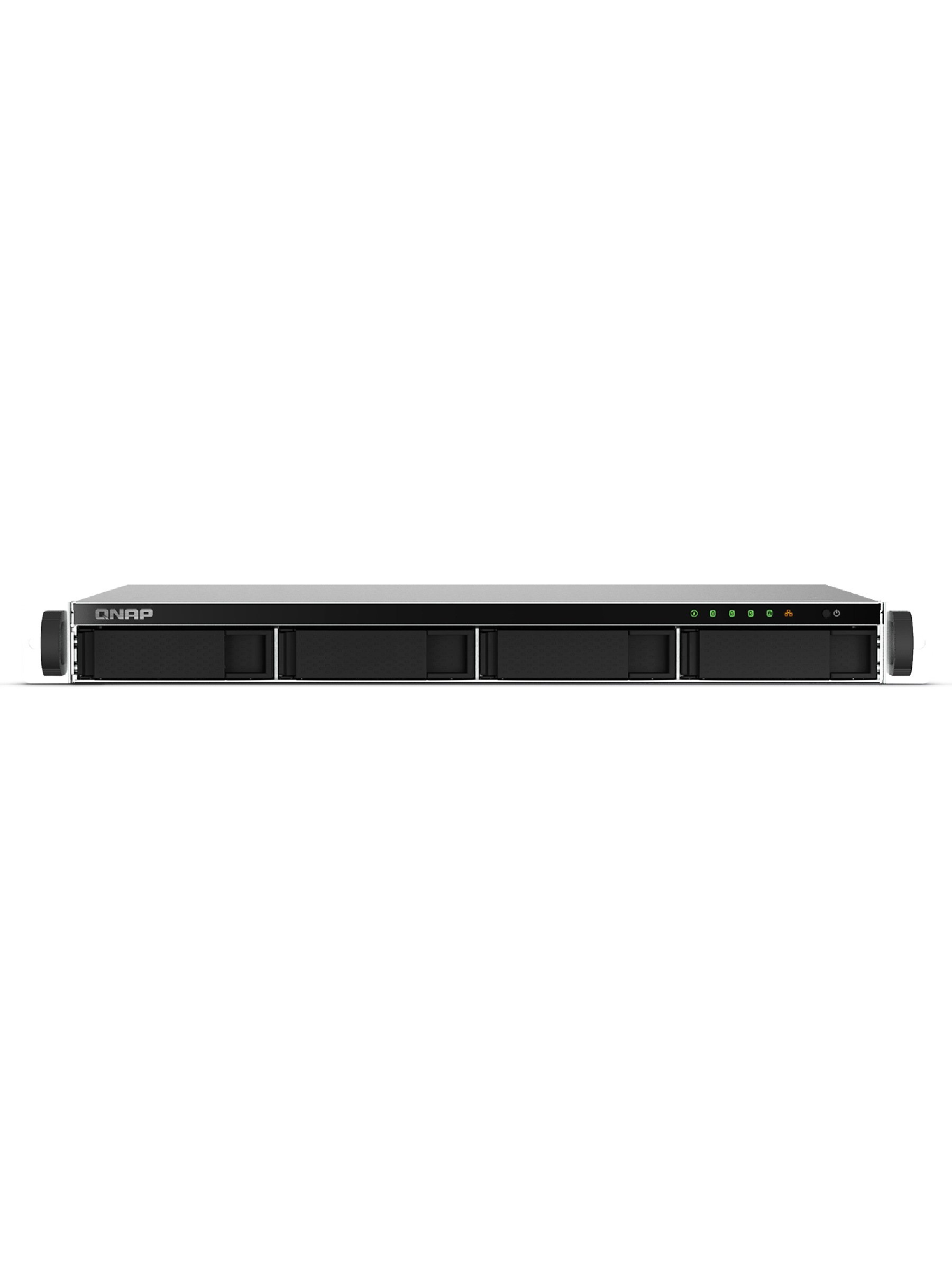 QNAP TS-464U-RP-8G 1U 4-Bay rackmount NAS, Intel® Celeron® Warranty --3 Years