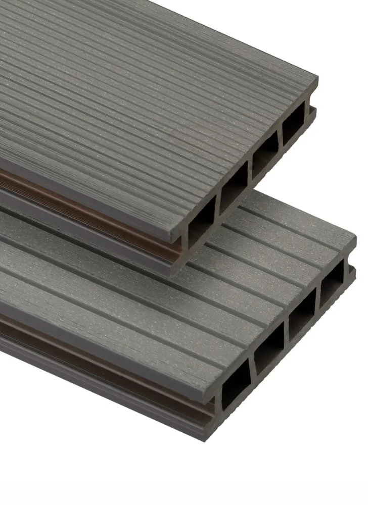 Modern WPC Composite Fence Tongue Groove Easy Installation