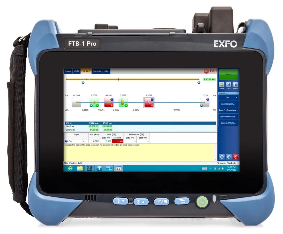 FTBx-720D - LAN/WAN access OTDR