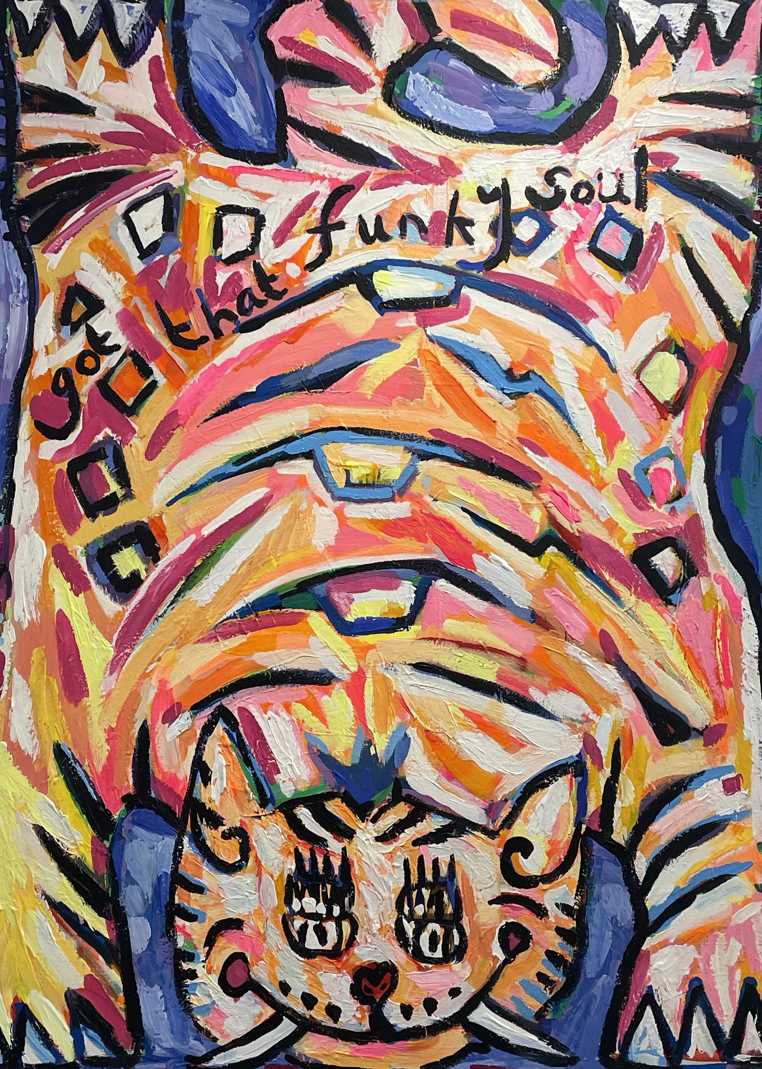 'Got That Funky Soul', 122cm x 91cm