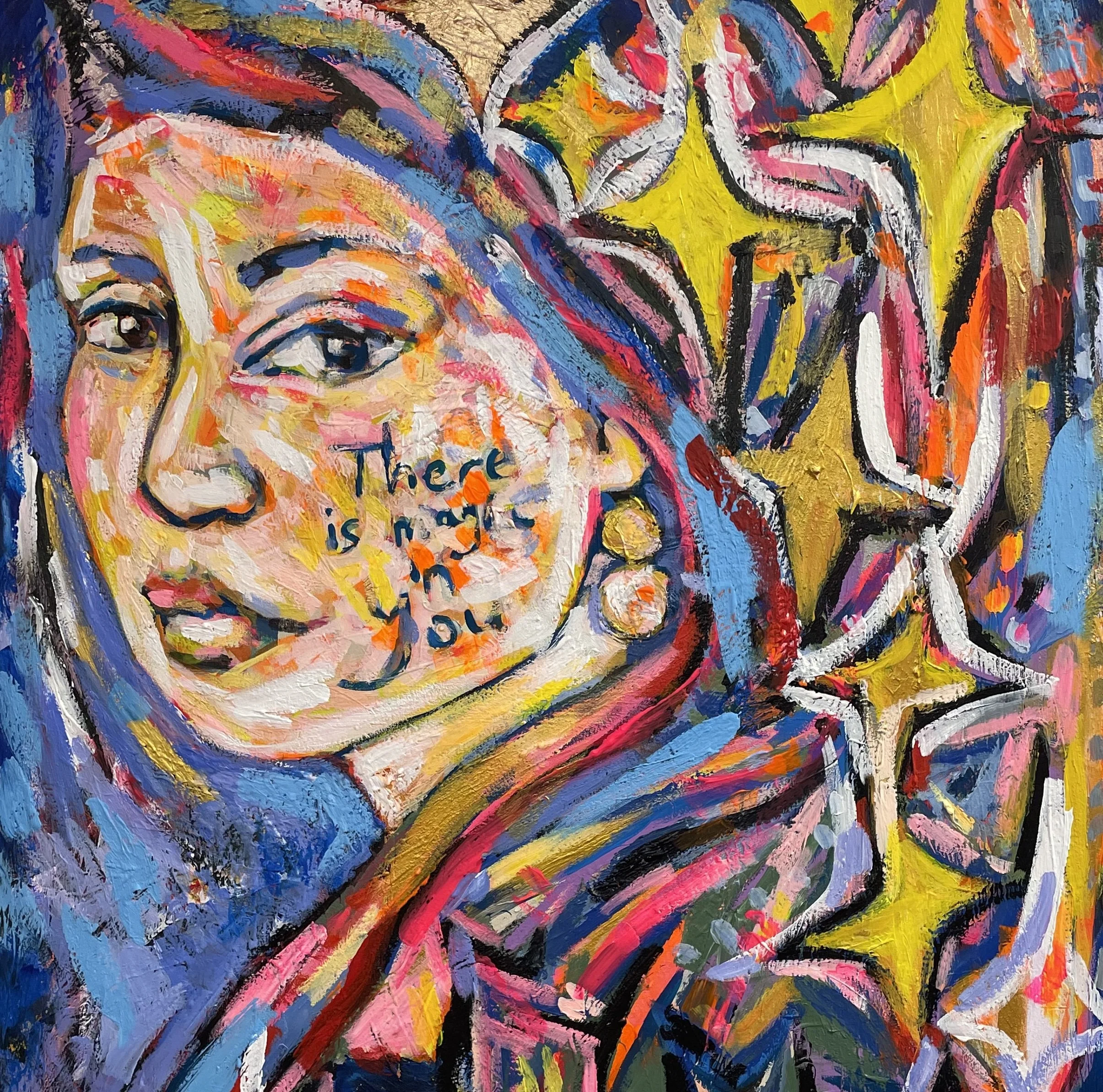 'There is Magic in You', 102xm x 82cm