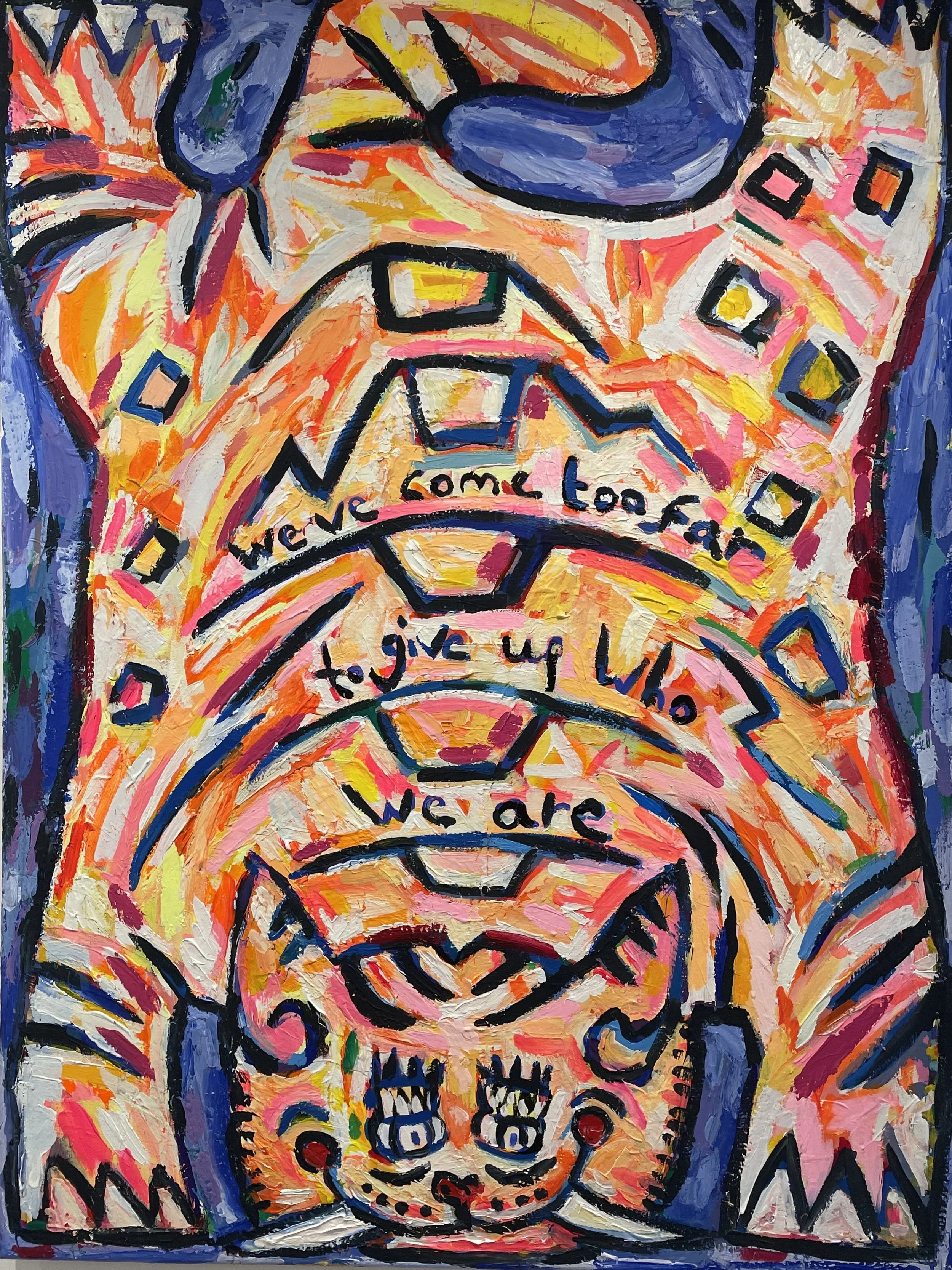 'We've Come Too Far', 122cm x 92cm
