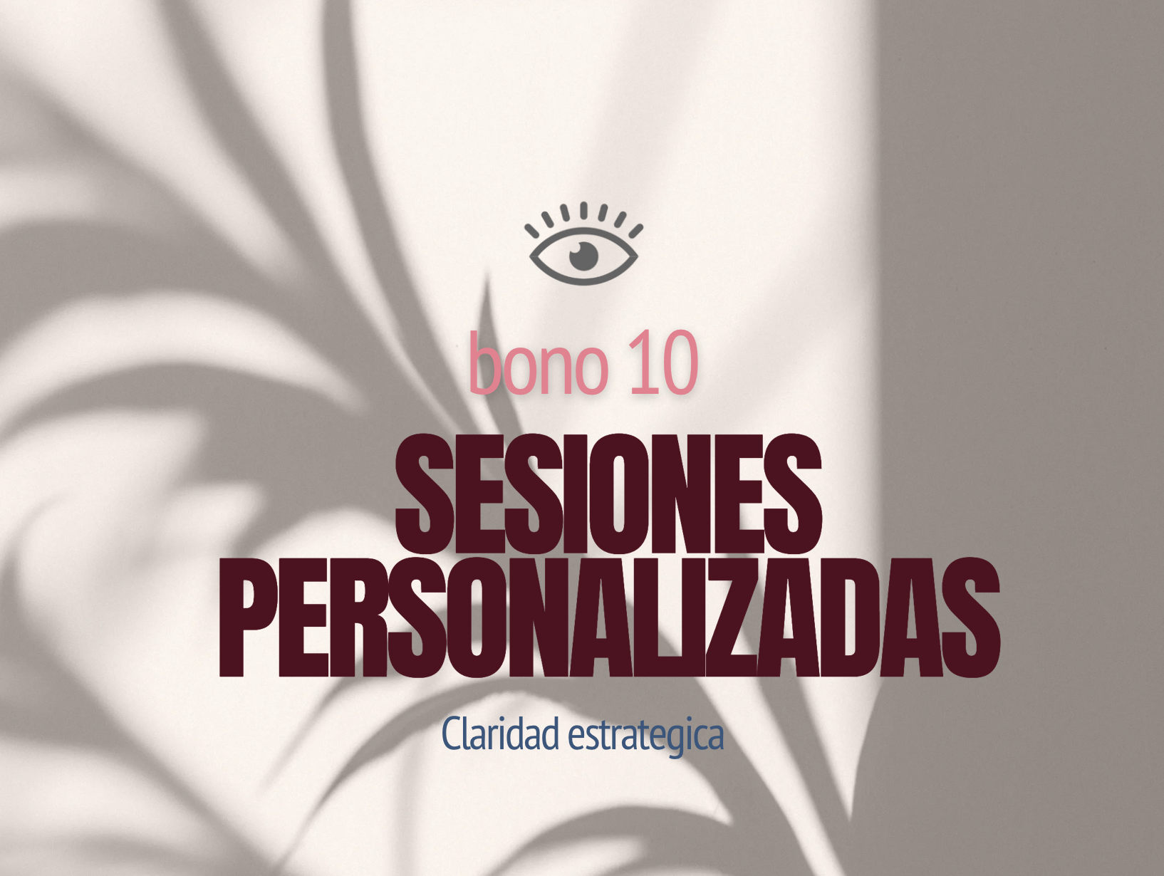 Pack 10 sesiones individuales: CLARIDAD ESTRATEGICA.