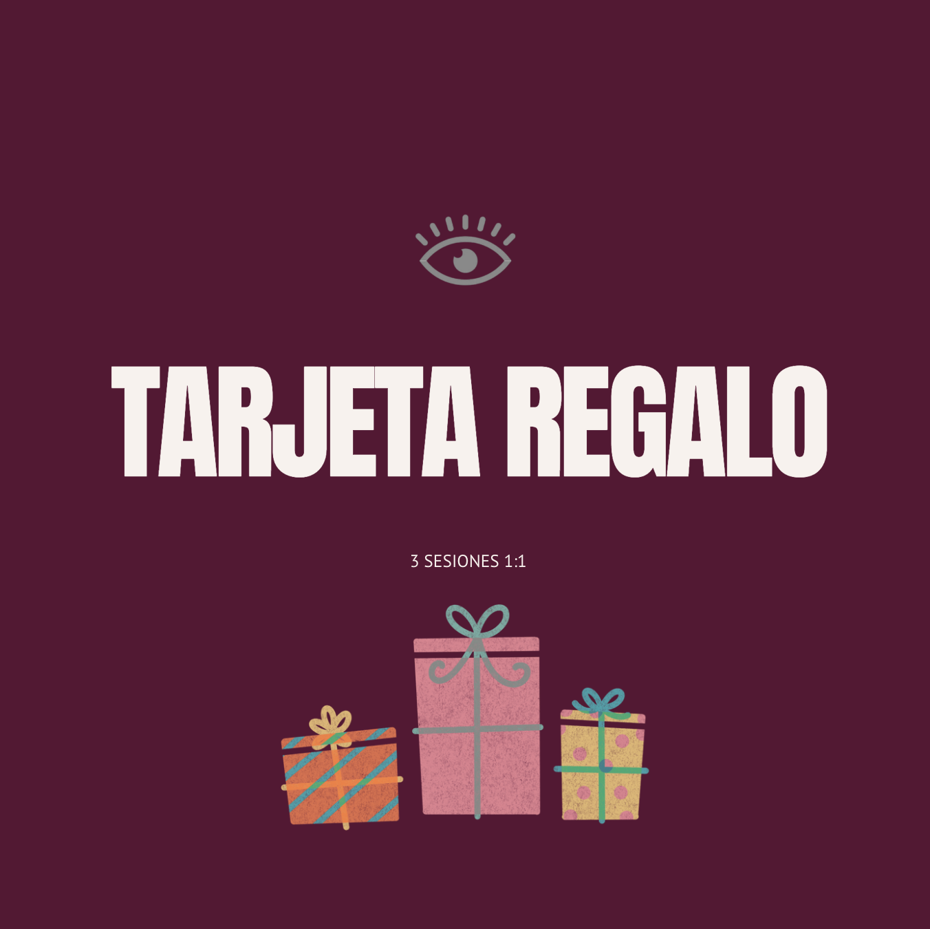 Pack "Impulso y claridad": tarjeta regalo (3 Sesiones)
