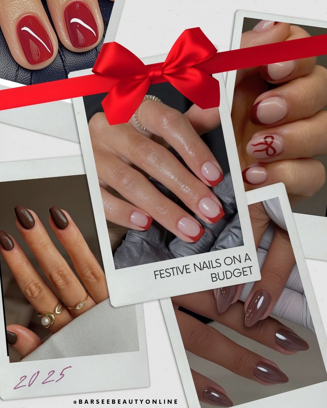 Festive nails on a budget