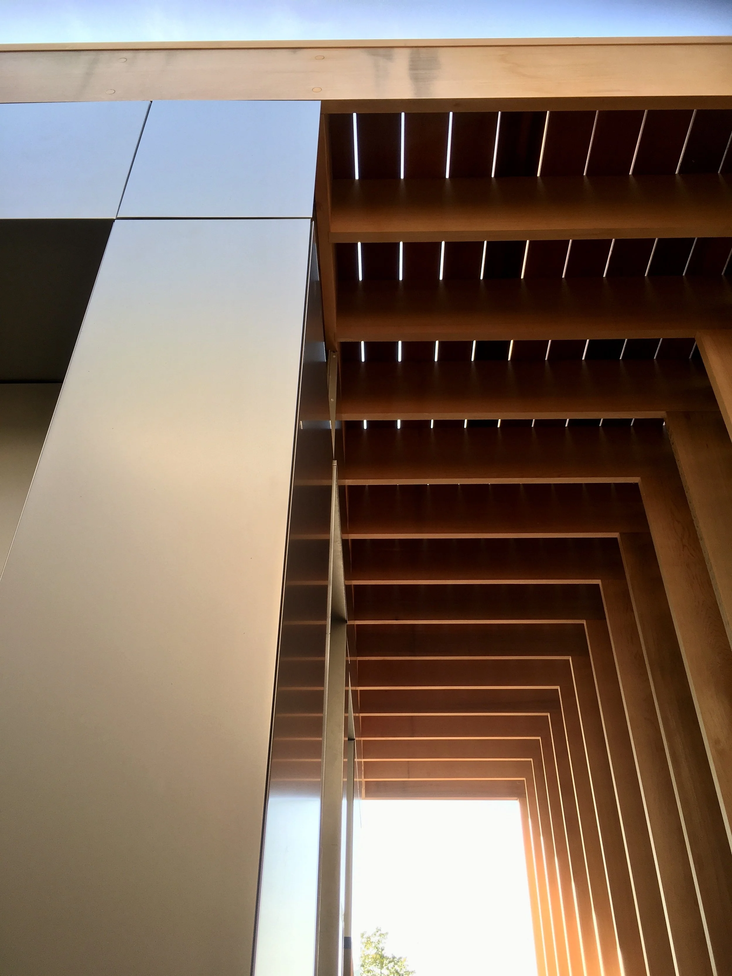 Western Red Cedar Siding/Roofing Detail - Chester, NS