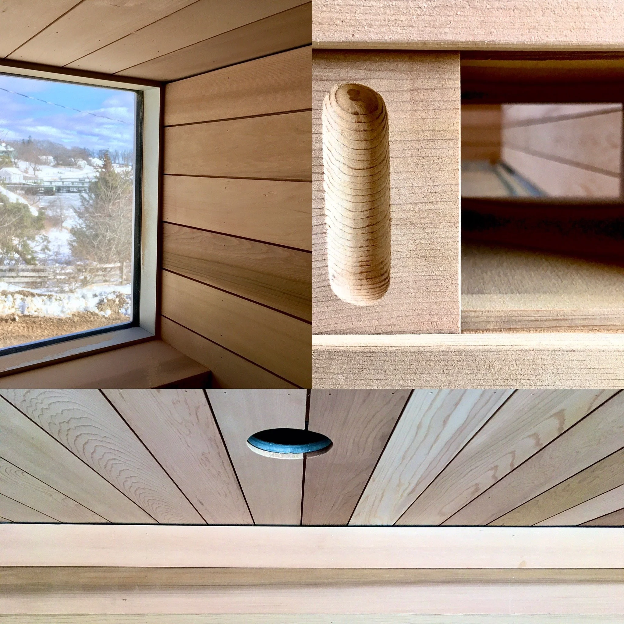 Poolhouse Sauna (Custom Details) - Chester, NS