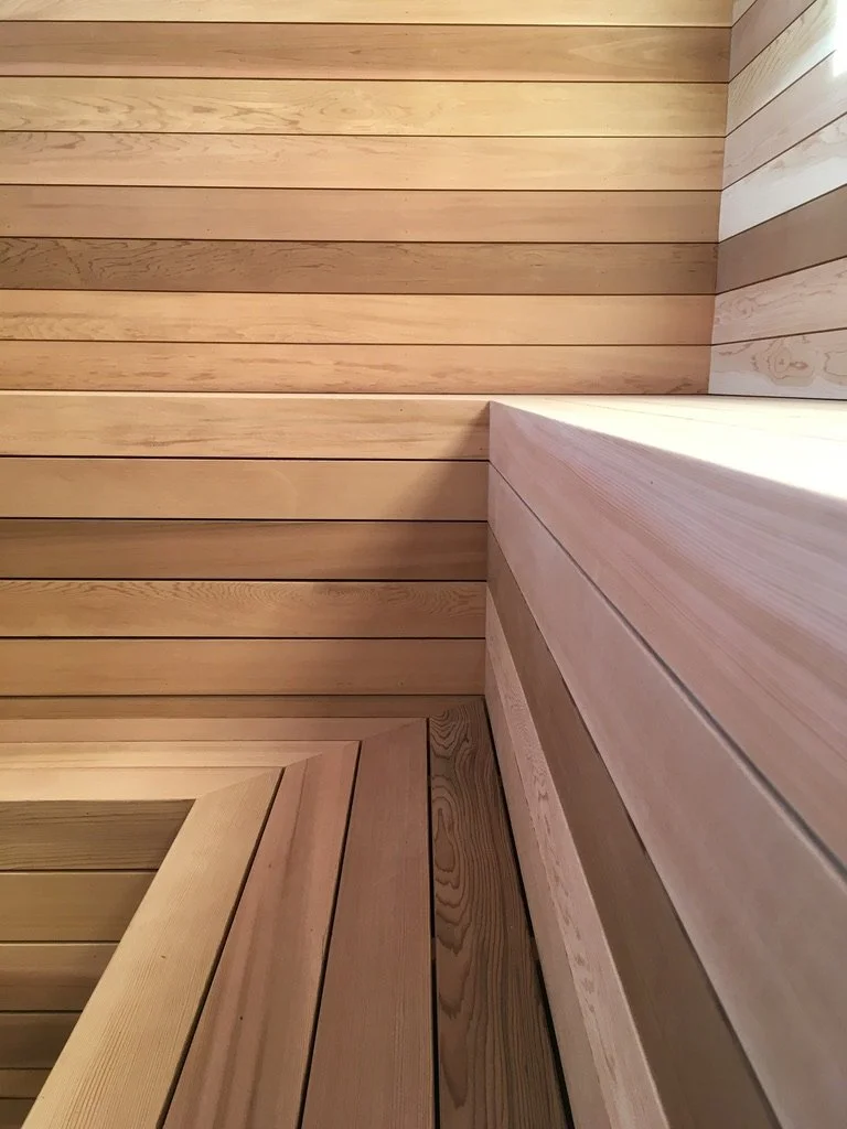 Poolhouse Sauna (Matching Grain Detail) - Chester, NS