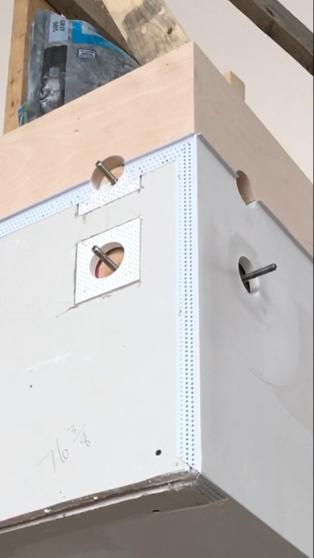 3D Printed Drywall Detail (for glass railing) - Chester, NS