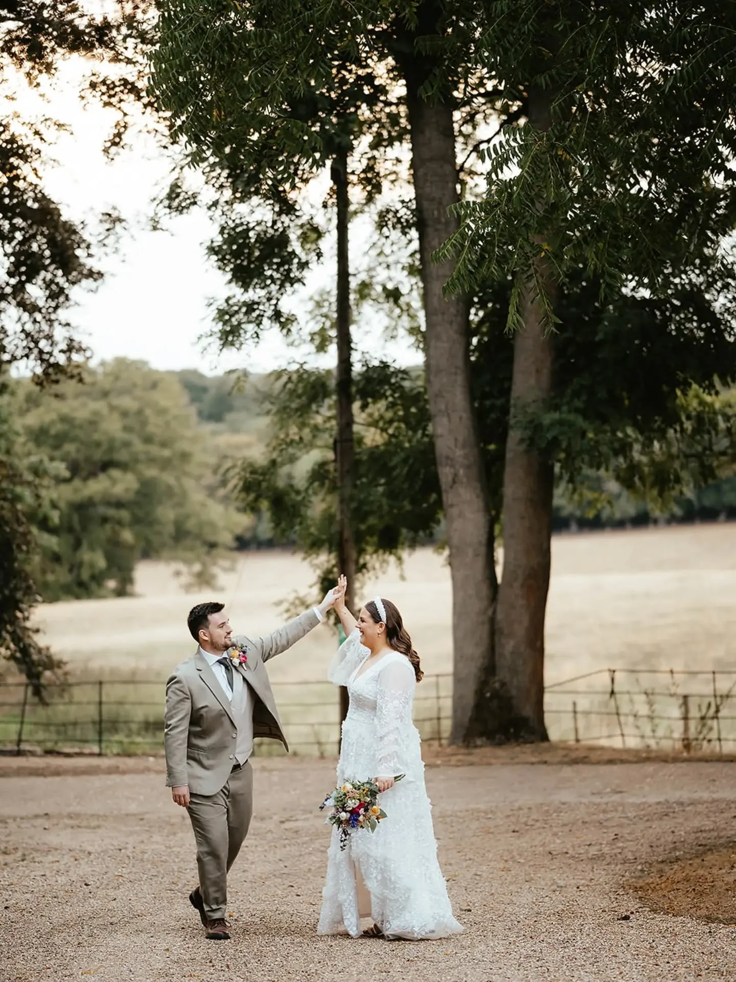 Lovely meeting with a lovely couple today- when the style just matches and everything fits.