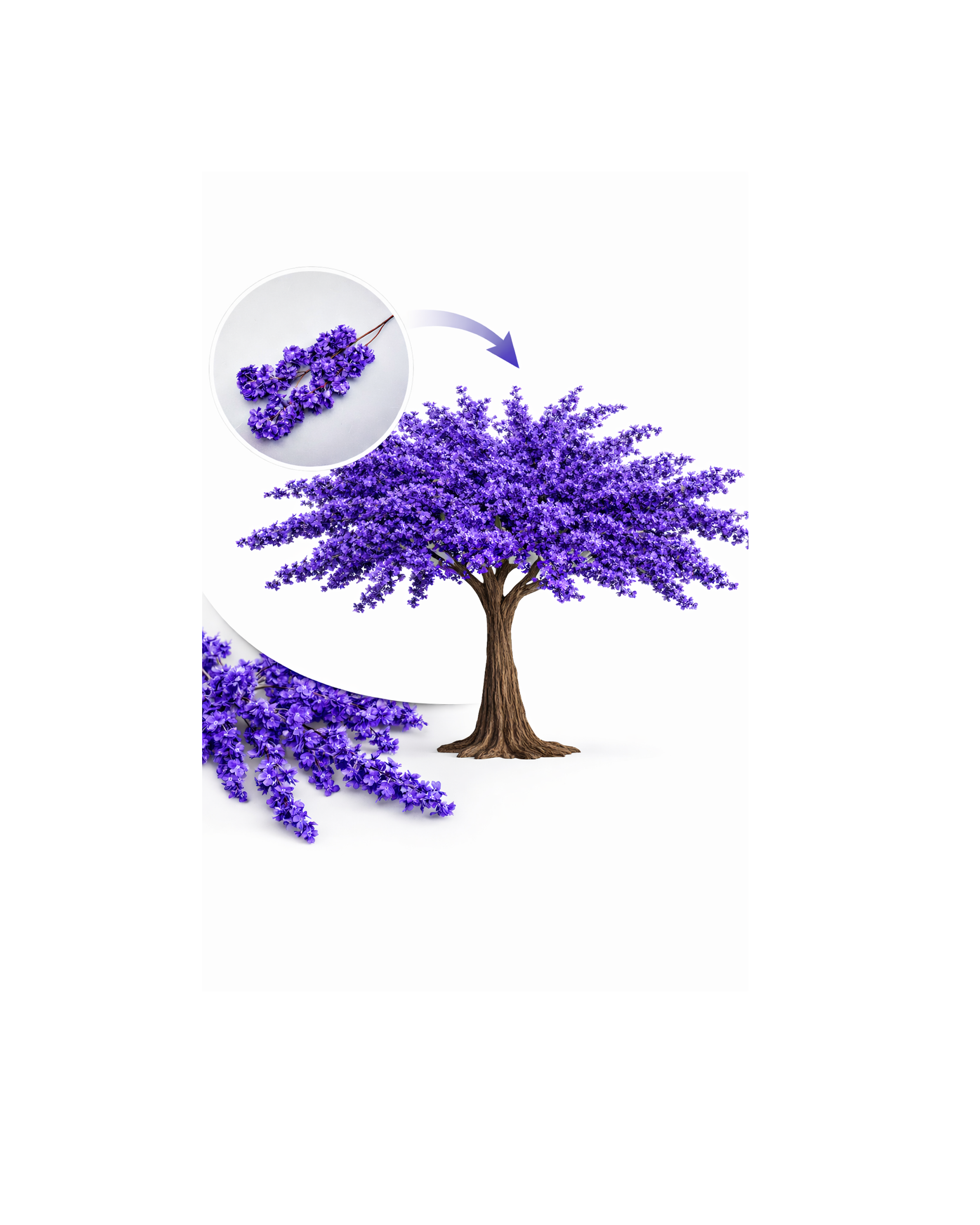 Purple  Bloom Trees  Prop leaves brown trunk.png