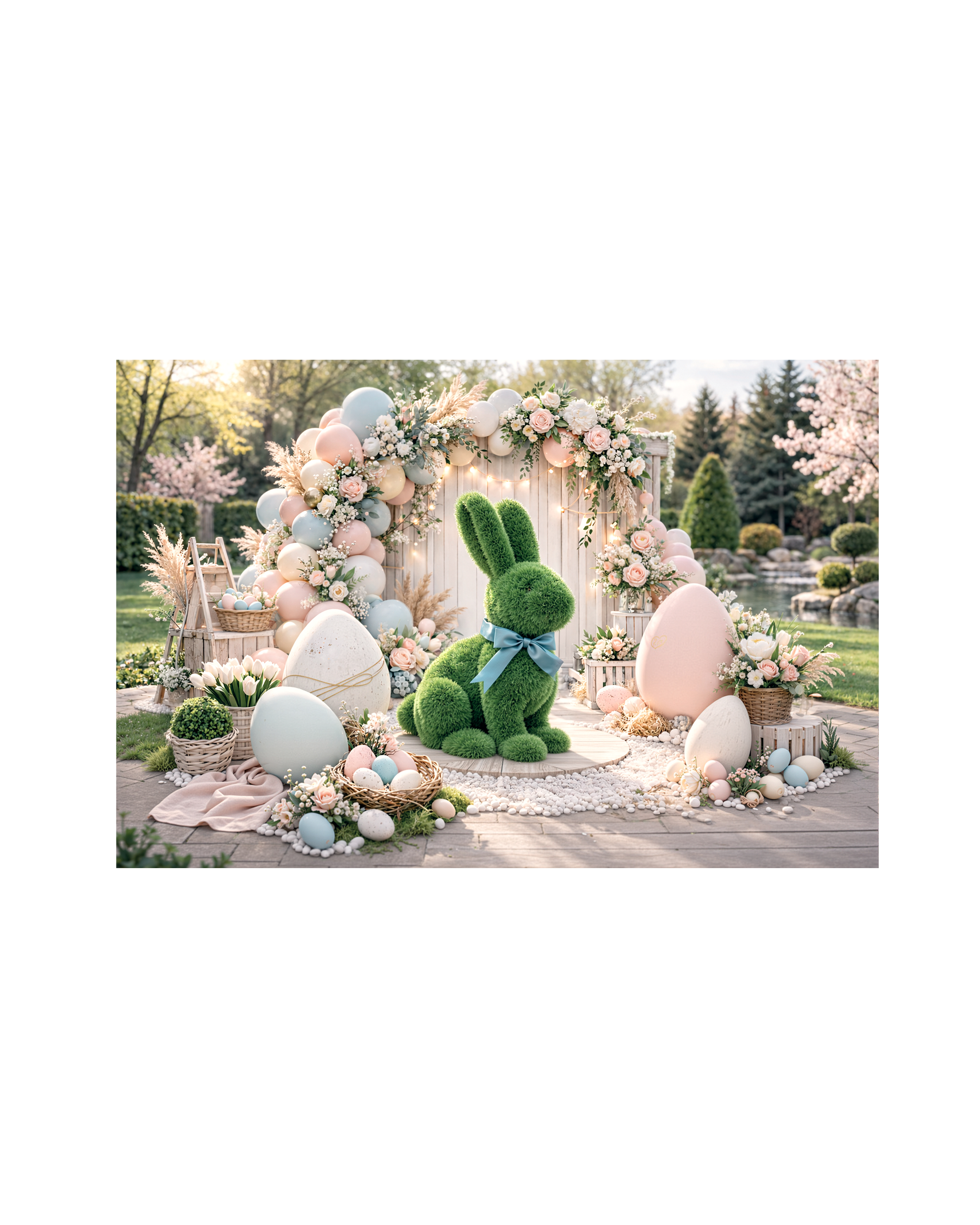 Luxury Topiary Bunny Installation1.png