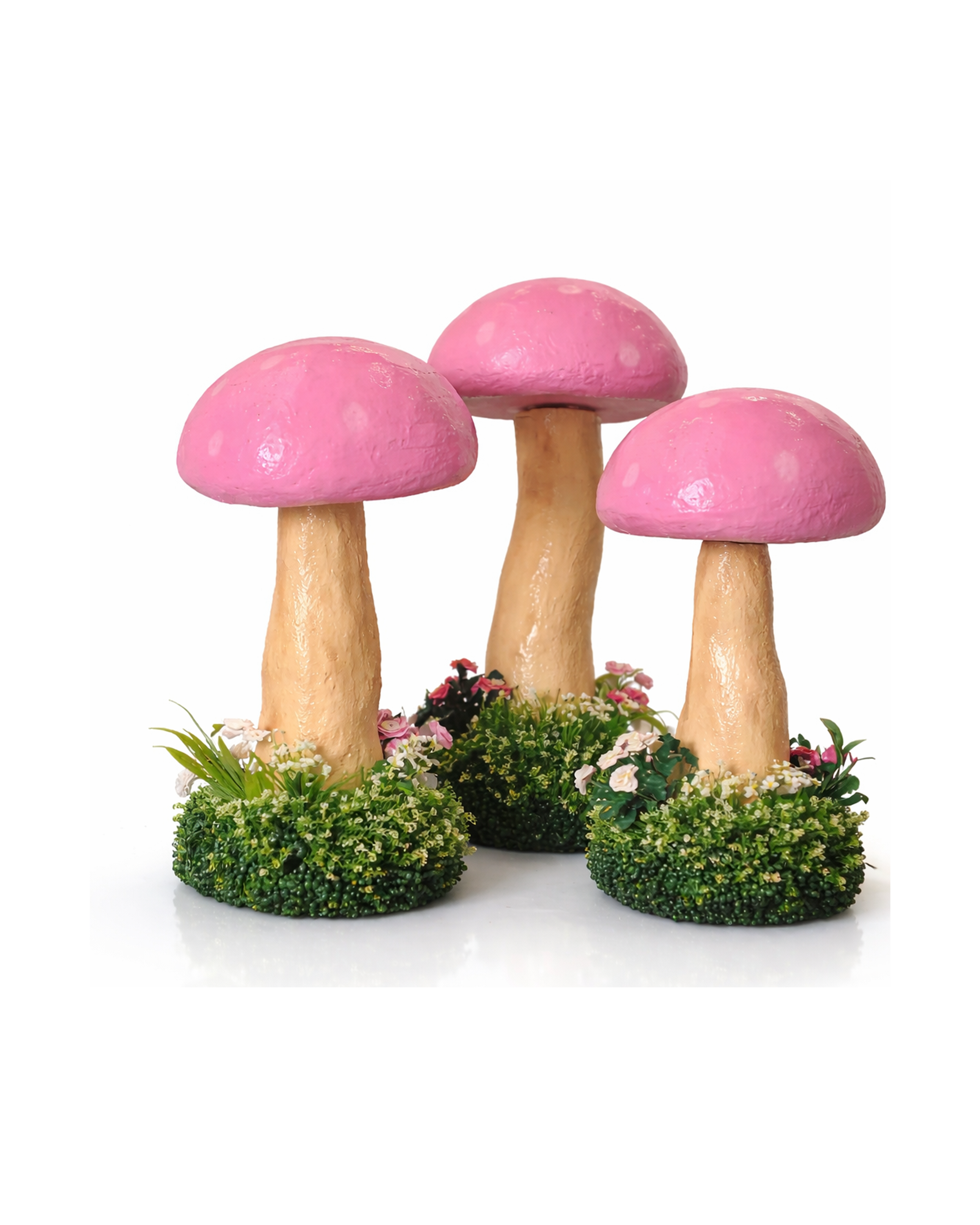 Blush Enchanted Mushroom Cluster Luxury Event Prop Installation.png