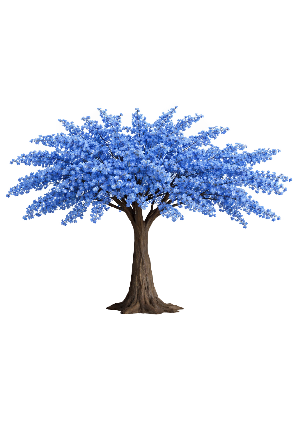 Royal blue Bloom Trees