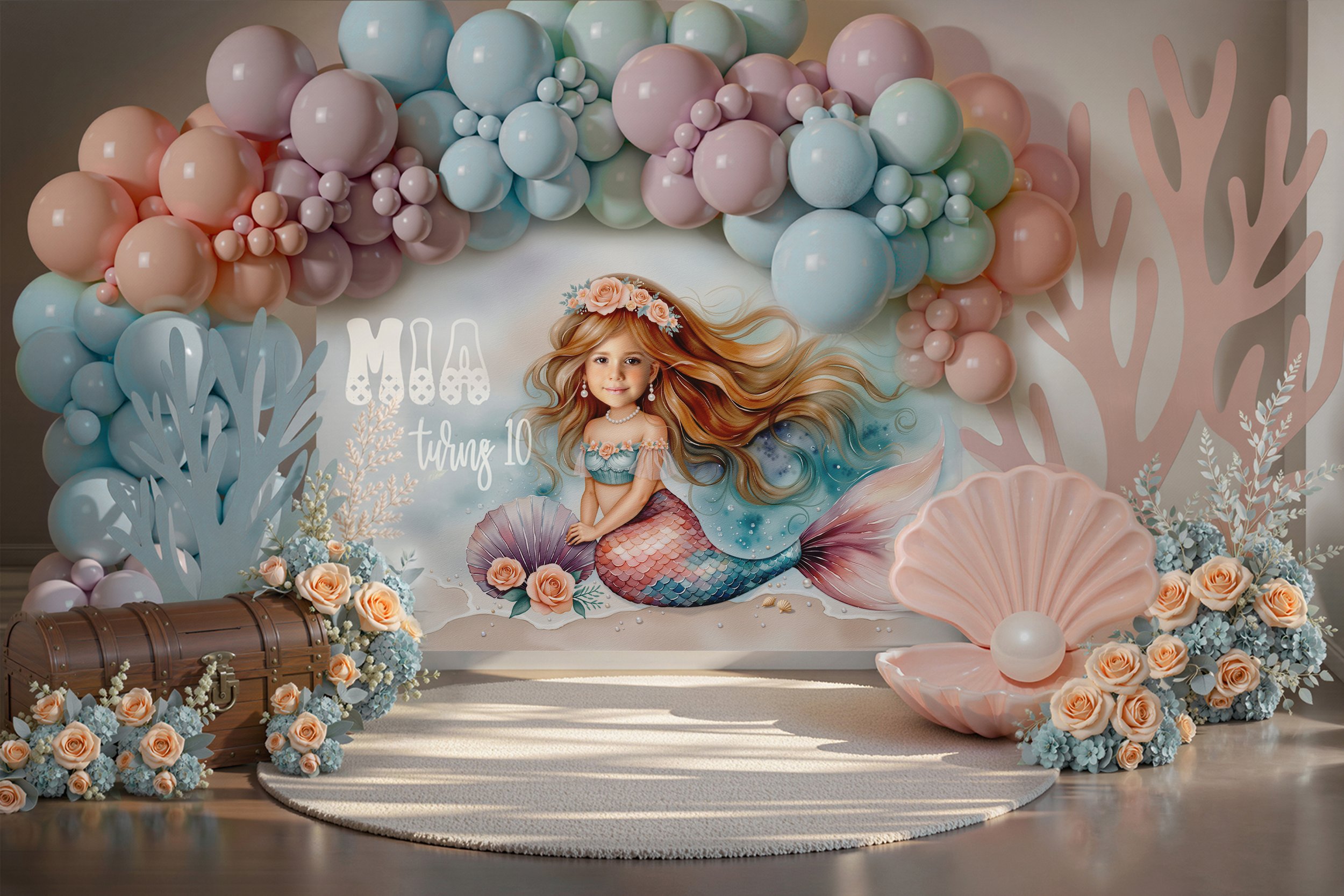 Mermaid Dream Birthday Decor
