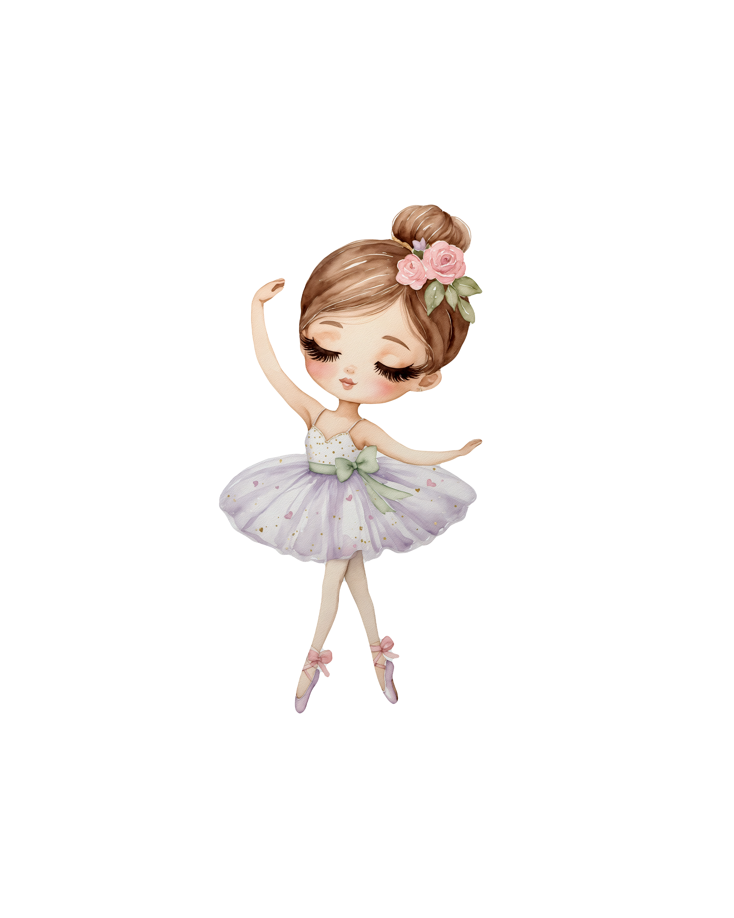 Lavender Sparkle Ballerina