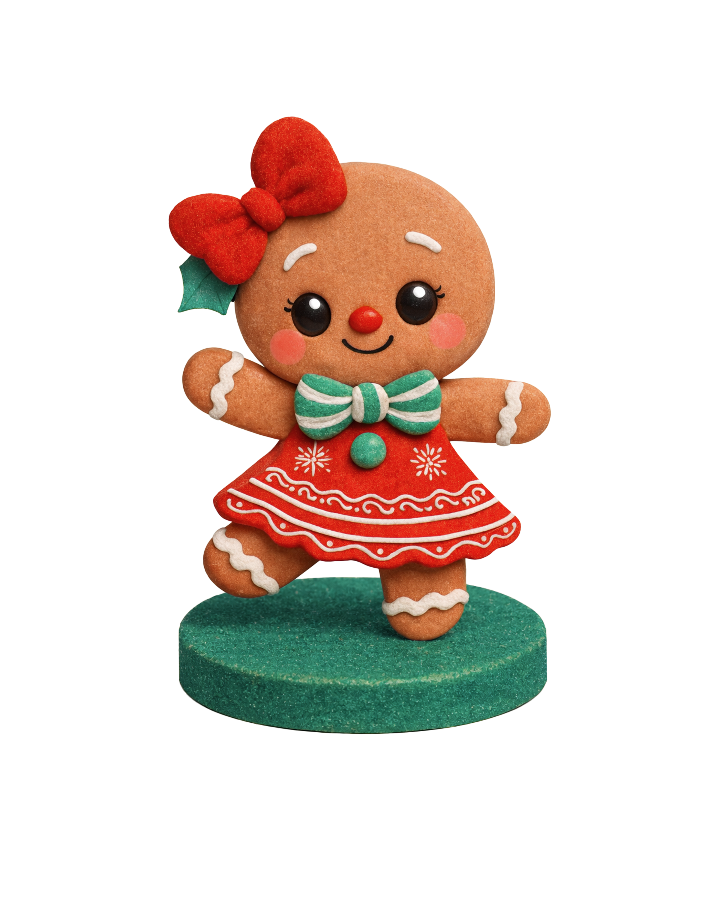 Gingerbread Girl – Holiday Dress