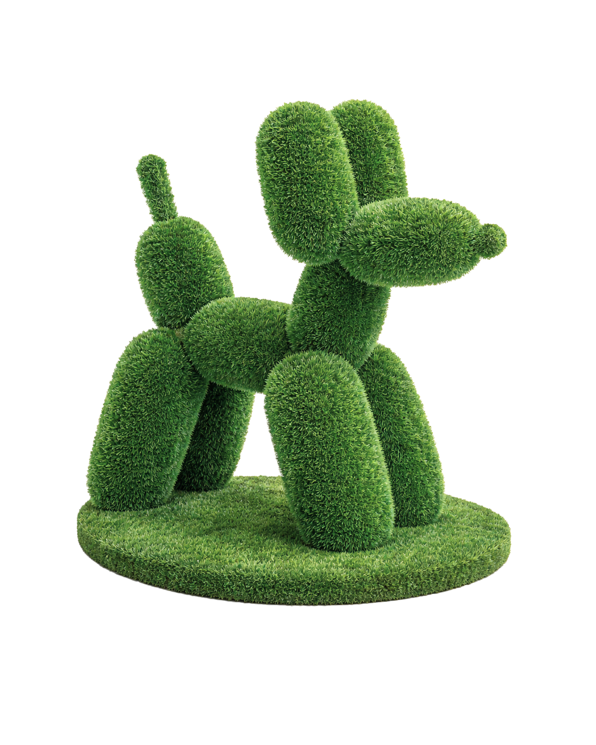 Balloon Dog Topiary Sculpture
