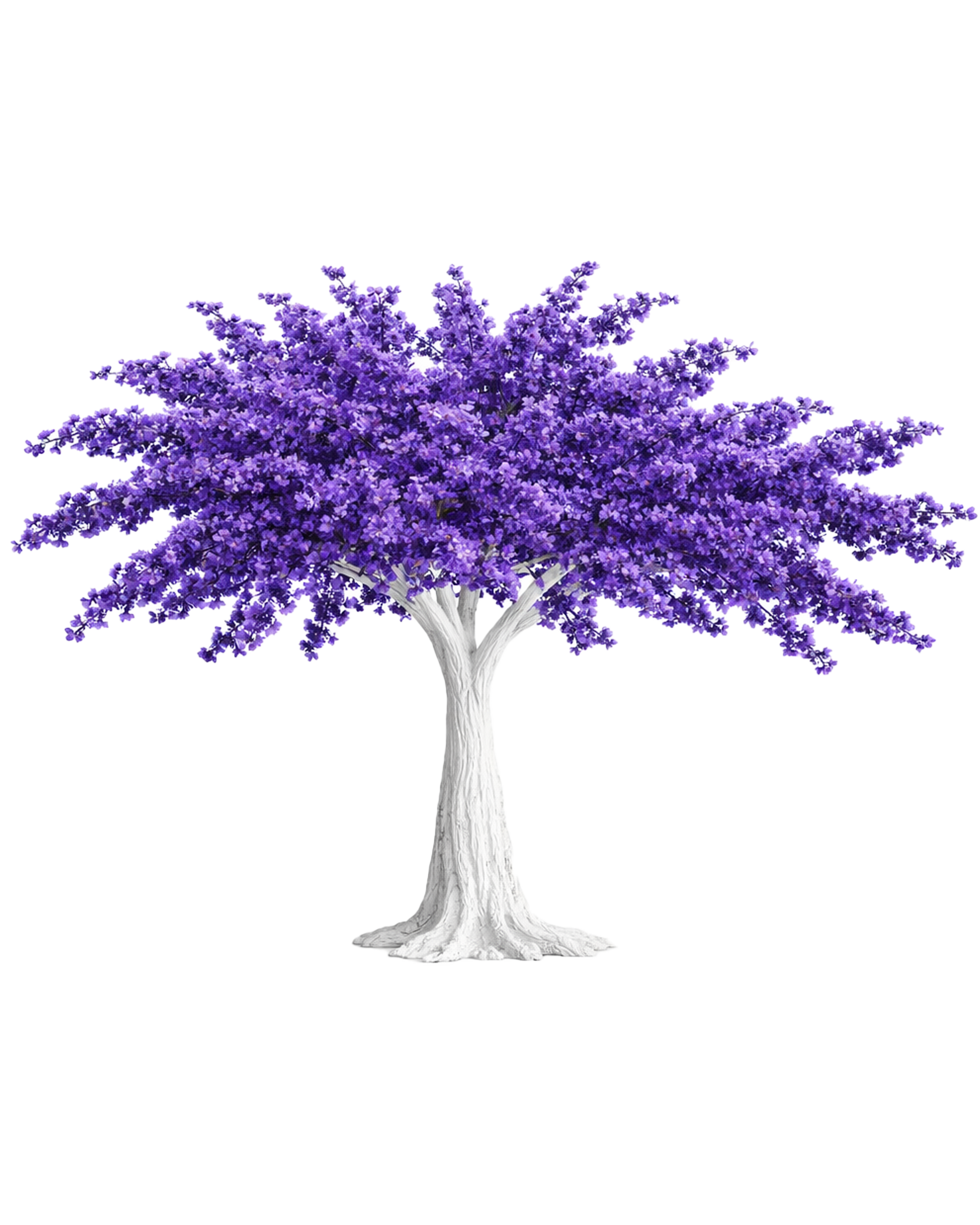 Purple Bloom Trees