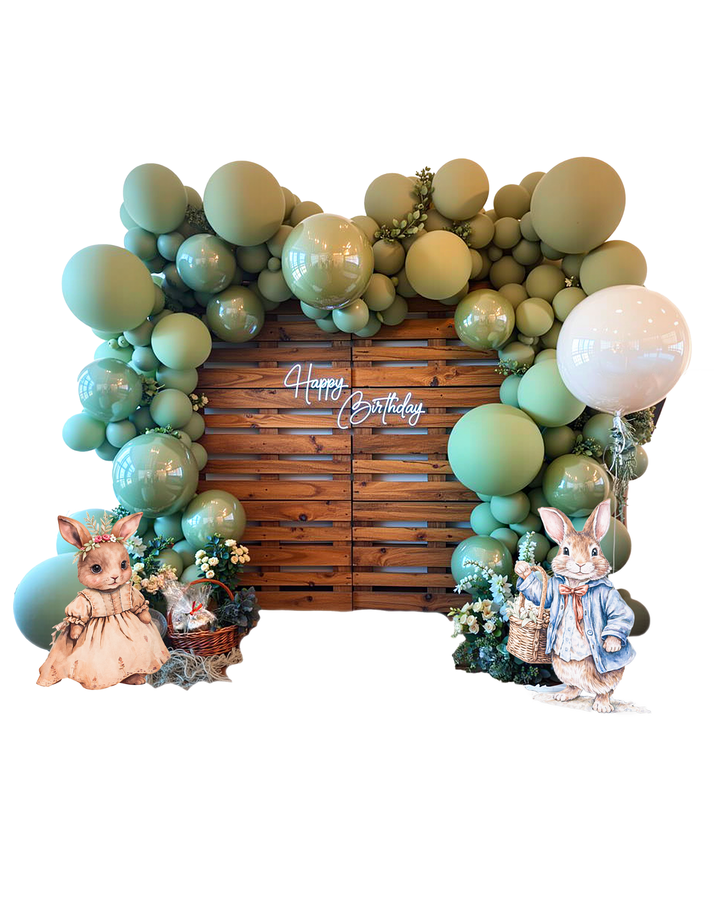 Sage Bunny Garden Party