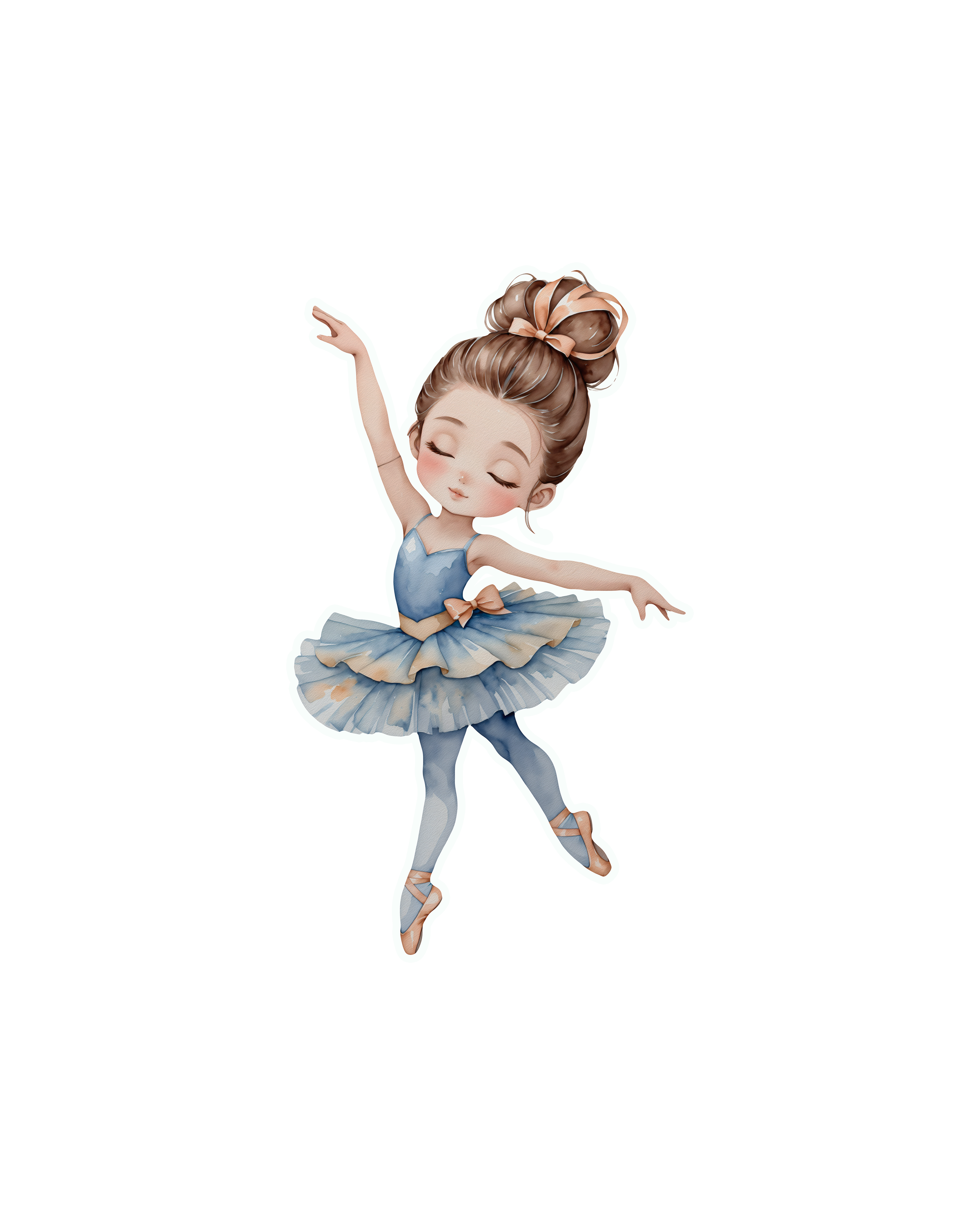 Blue Tutu Dancer
