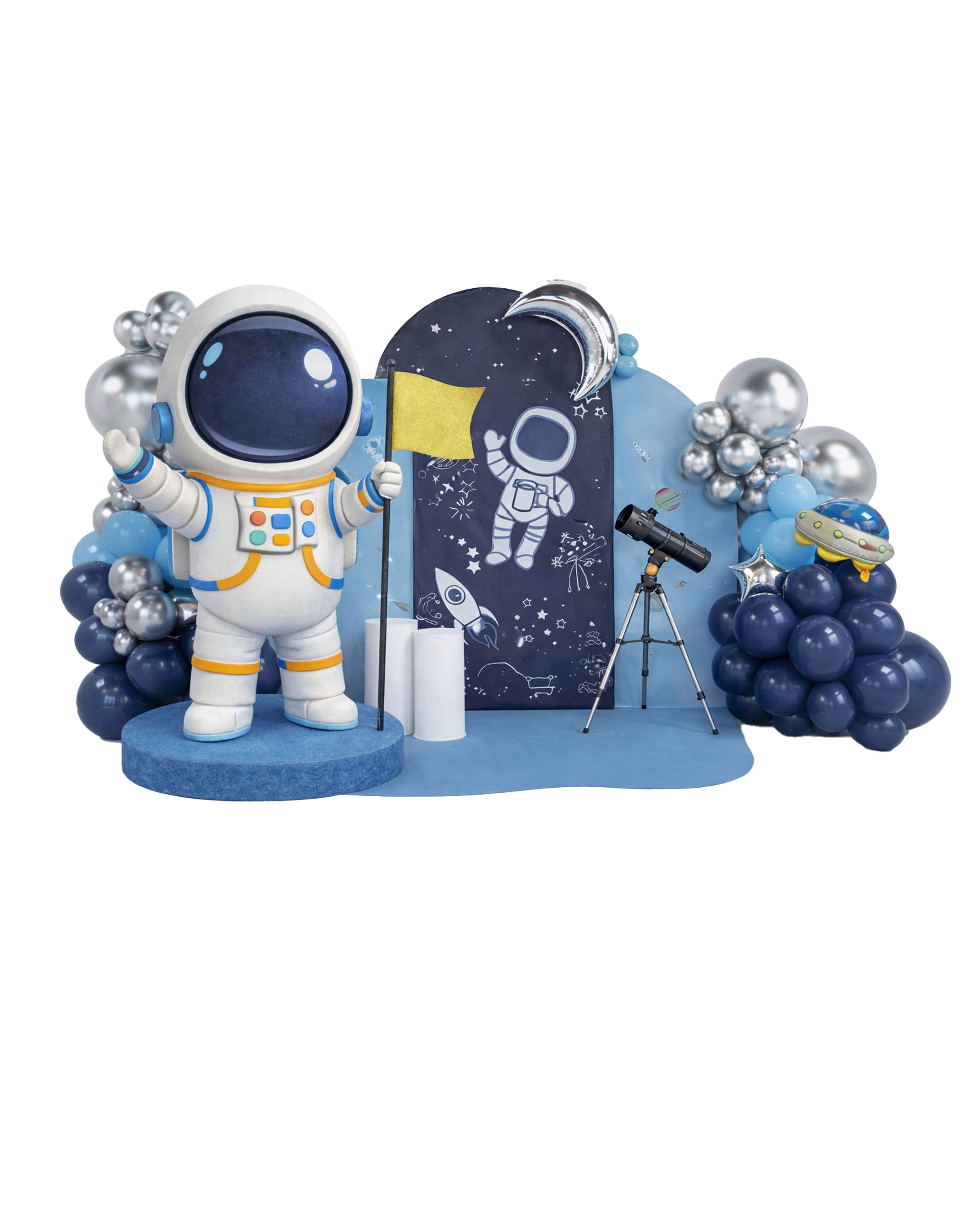 Space Explorer Astronaut Event Installation