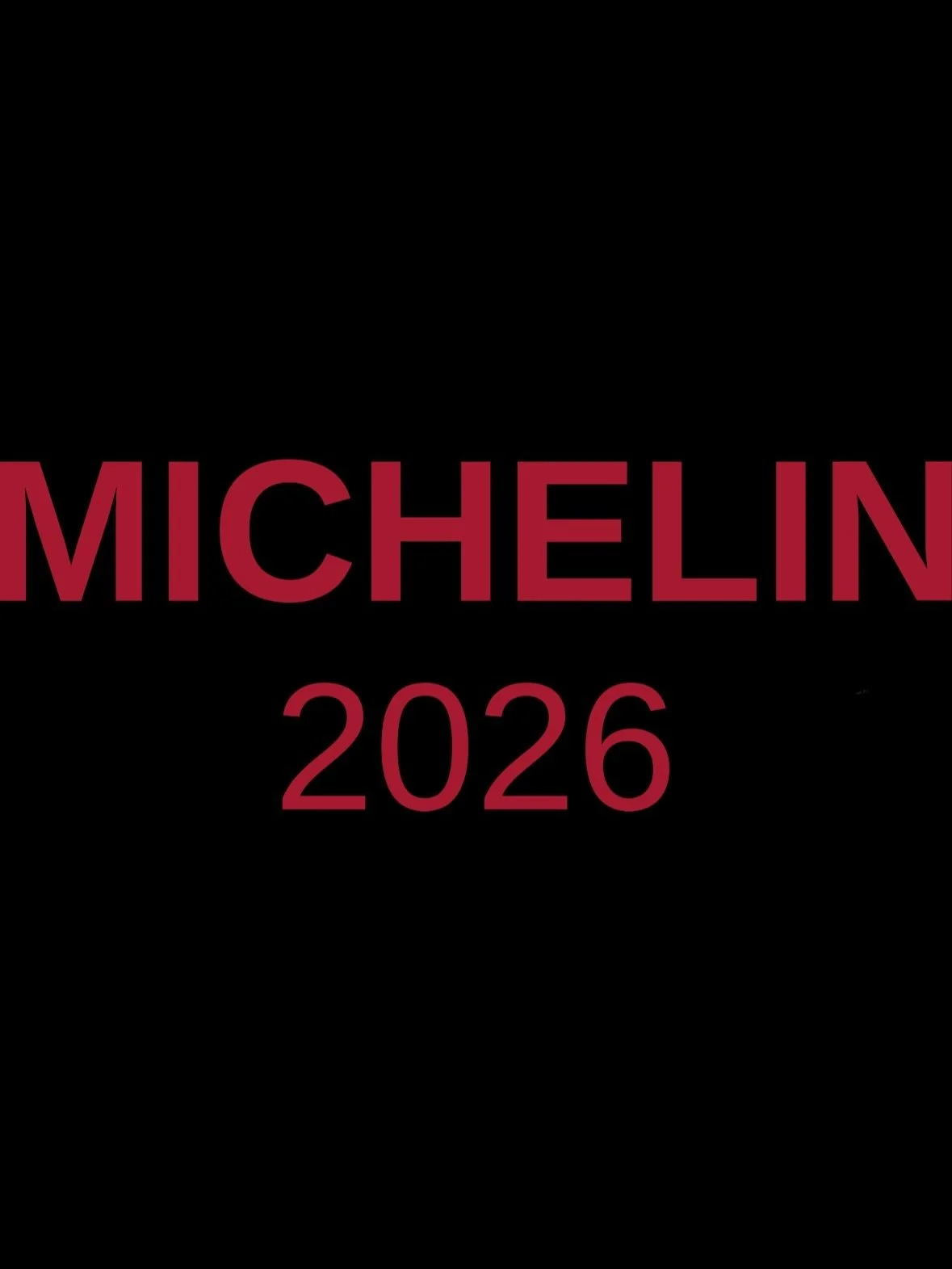 One more time thanks 🙏🏻 @michelinguide ❤️