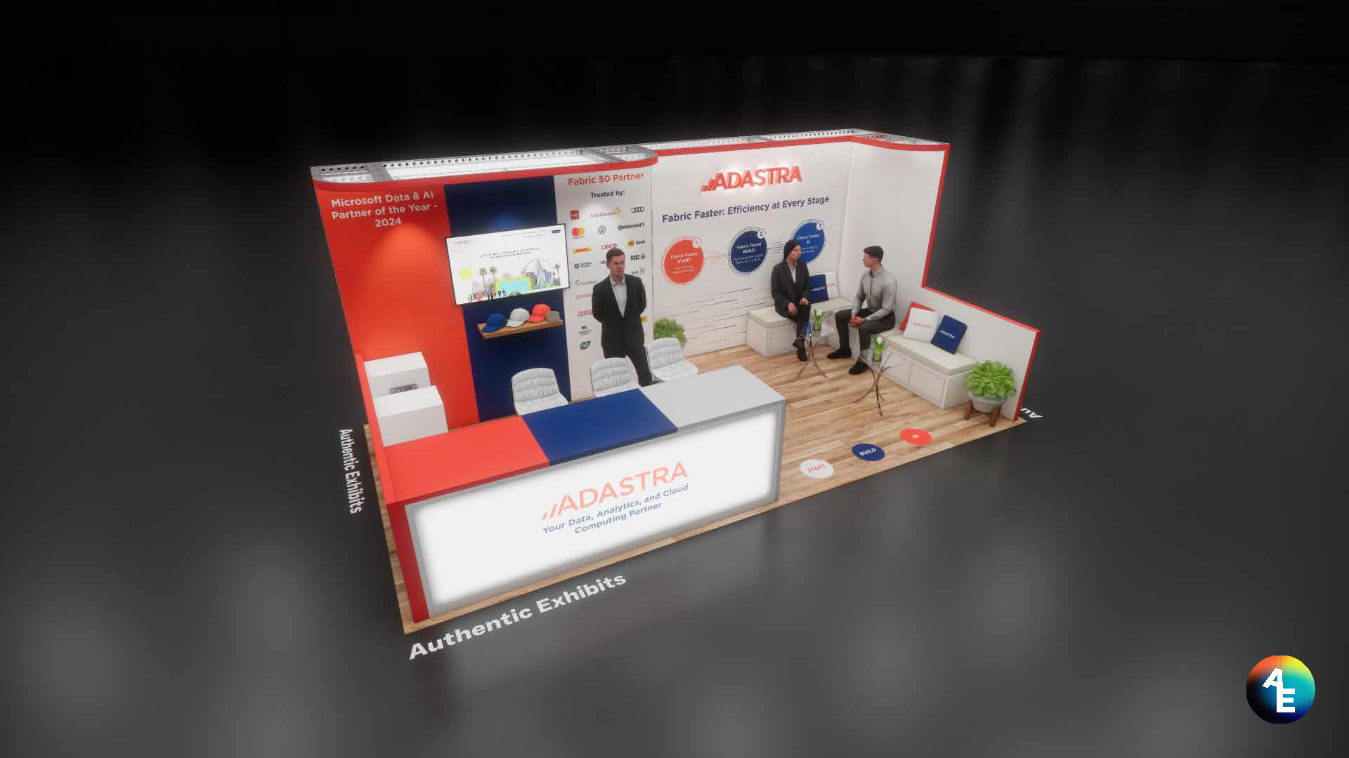Microsoft Fabric Community Conference (FabCon) 10x20 Trade Show Booth Rental Las Vegas Cybersecurity & Fraud _ Education & Training _ Fintech & Finance.png