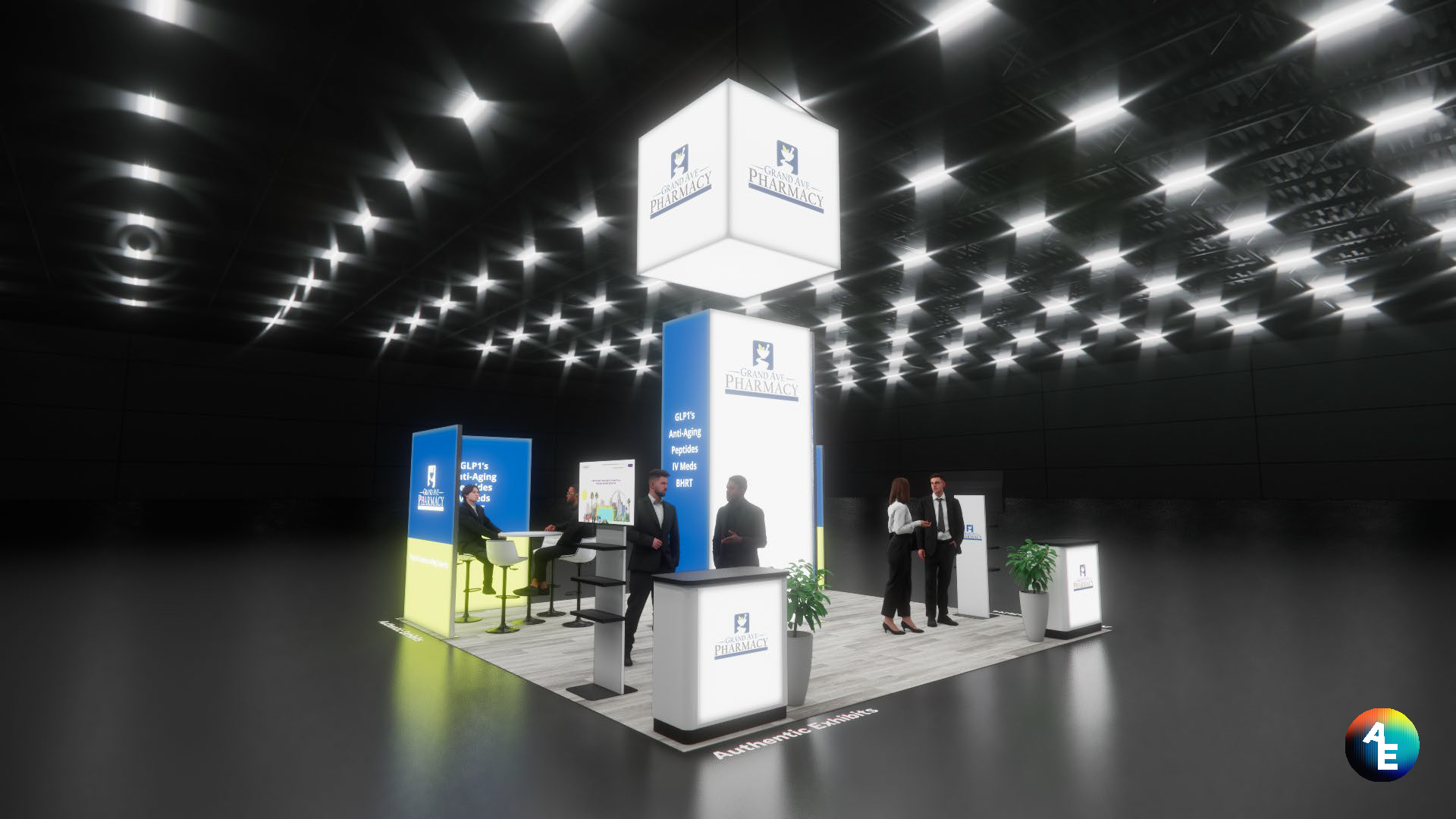 Google Cloud Next 2026 Conference & Expo Las Vegas 20x20 Backlit Trade Show Booth Rental Artificial Intelligence _ Digital Identity _ Food & Farming.png