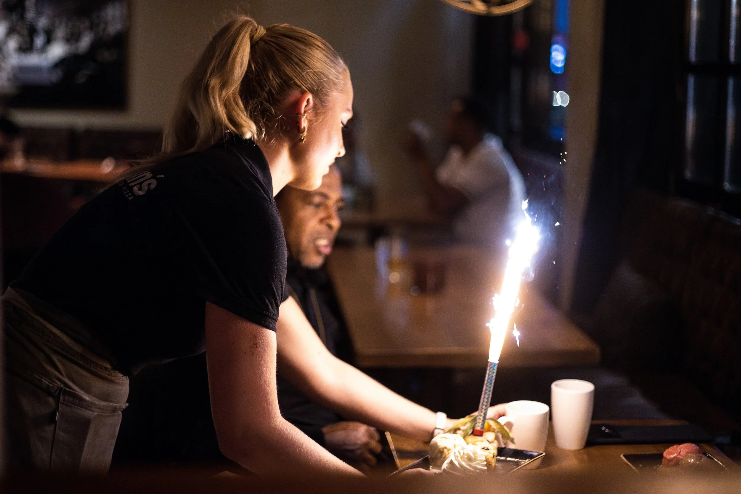 Bursdagsfeiring hos Bergmanns Tønsberg.