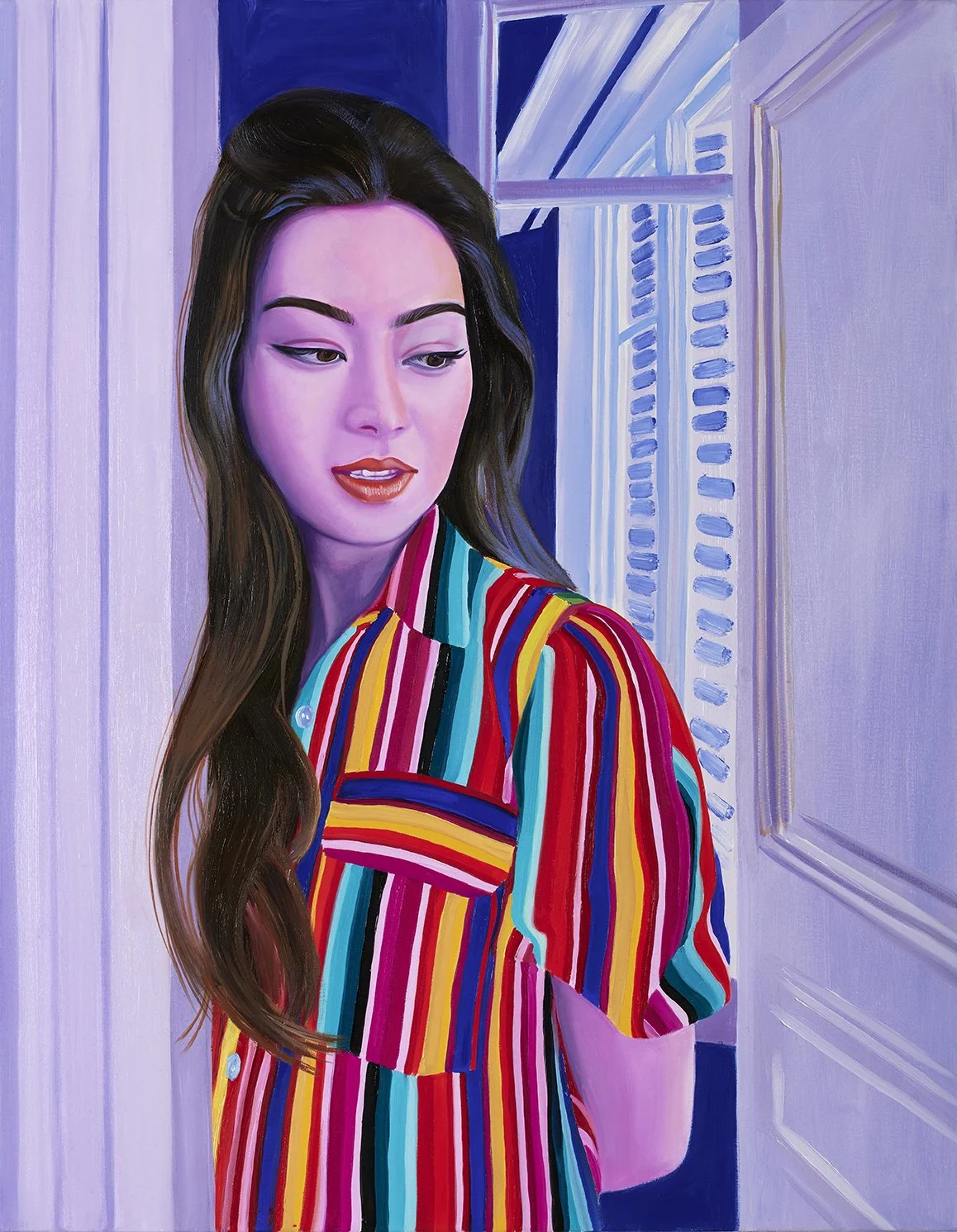 Camille 2024, Oil on Canvas 100x78 cm