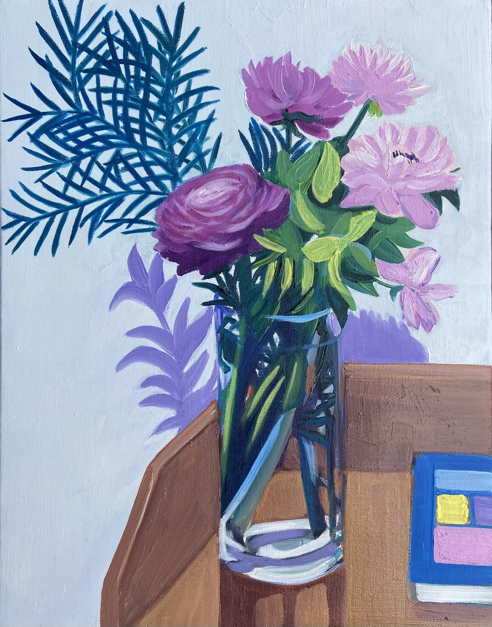 Bouquet 2026, Oil on Canvas 41x33 cm - Private Collection